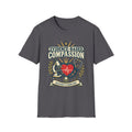 Evidence-Based Compassion Nurse T-Shirt — Healthcare Hero Medical Tee