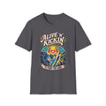 Alive 'N Kickin' Graphic T-Shirt — Retro Sunshine Inspirational Tee