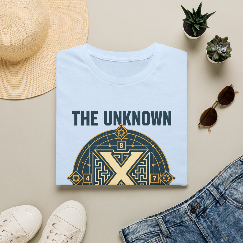 Mystery Puzzle T-Shirt — "The Unknown Is Solvable" Graphic Tee