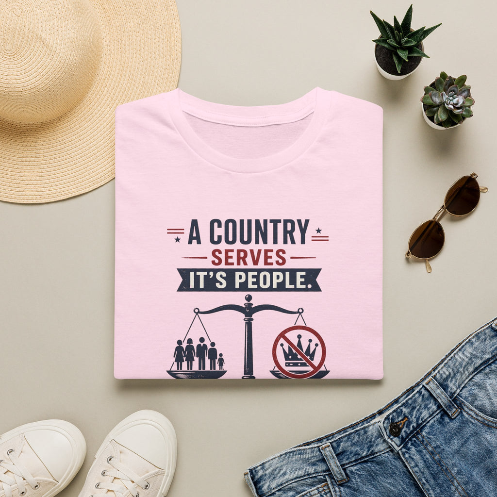“A Country Serves Its People” Patriotic Liberty Tee