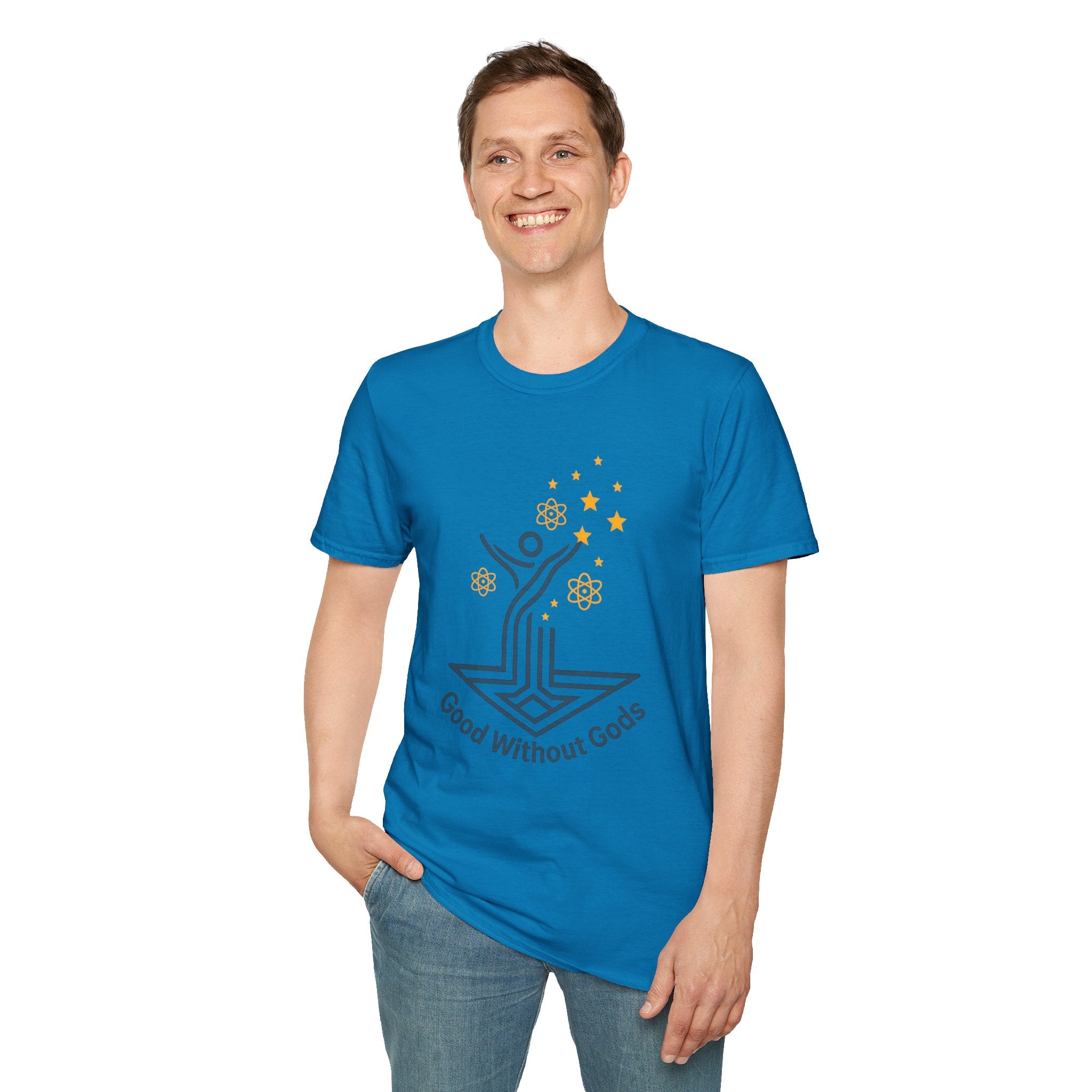 Good Without Gods T-Shirt — Humanist Atheist Inspirational Tee