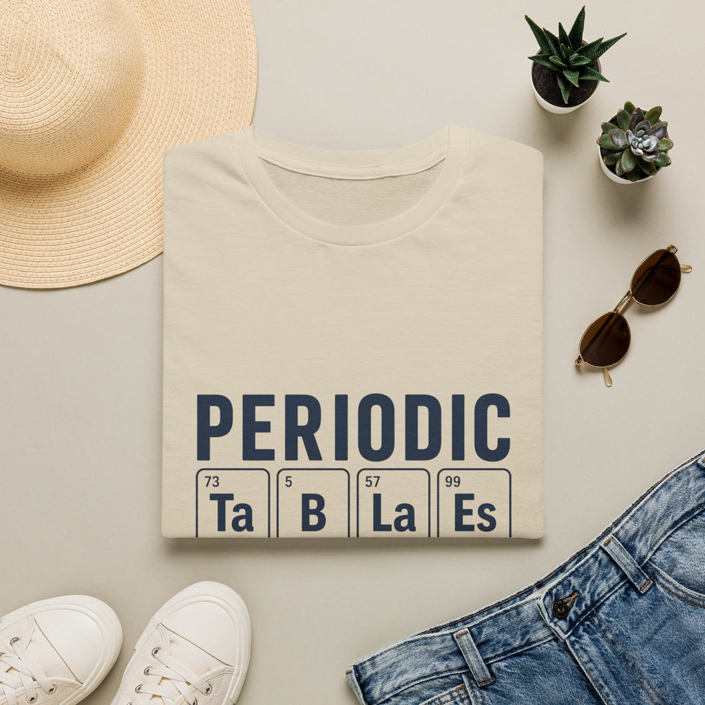 Periodic Tables Humor Graphic Tee (Periodic Human Chemistry Design)