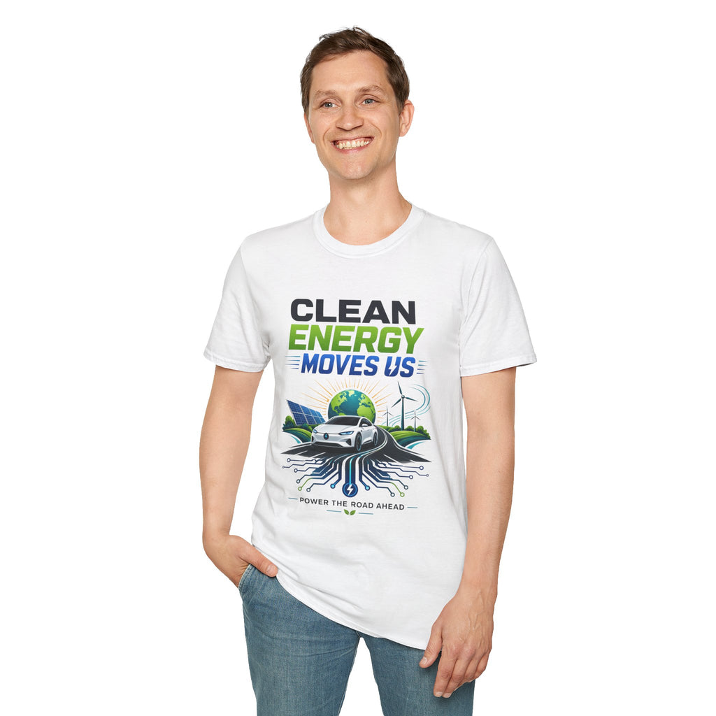 Clean Energy Moves Us T‑Shirt