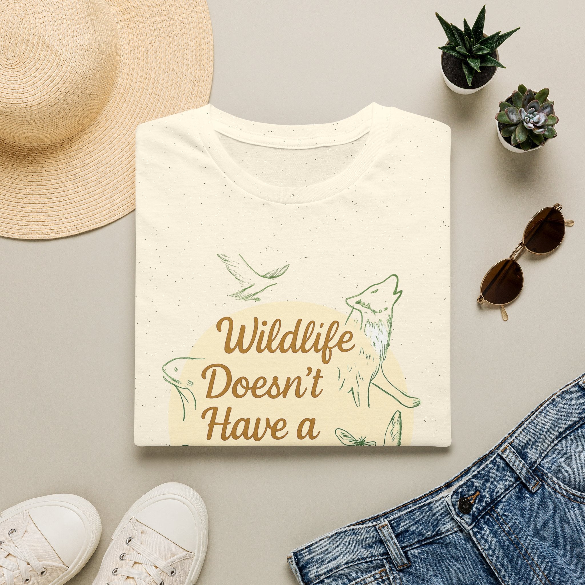 Wildlife Doesn't Have a Voice Be Theirs T-Shirt