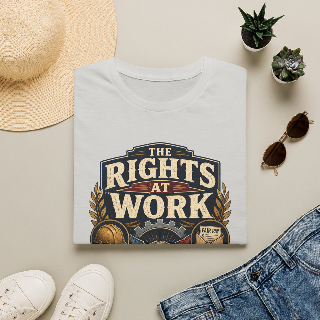 Rights at Work T-Shirt — Union Proud Labor Day Tee
