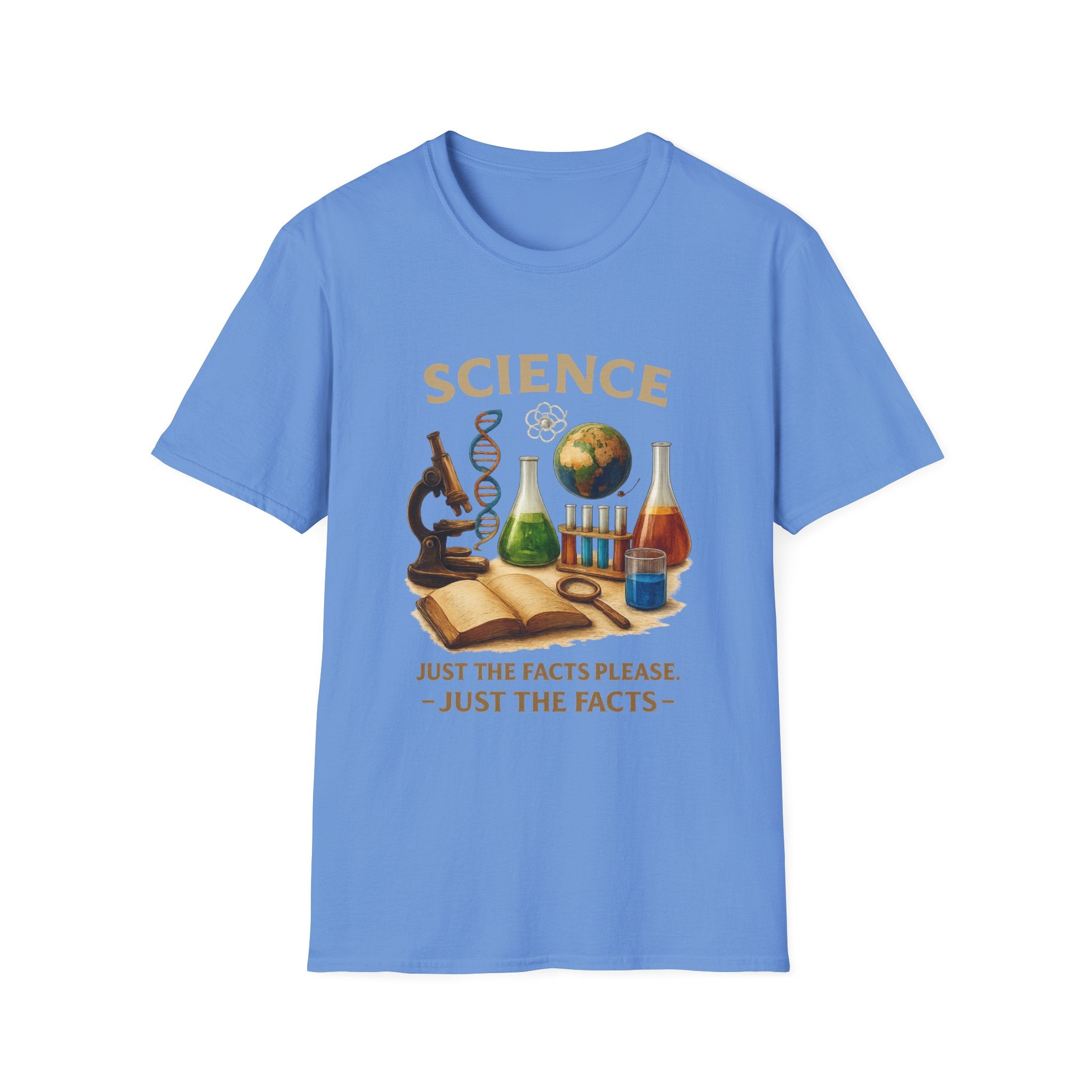 Science Just the Facts Unisex Softstyle T-Shirt