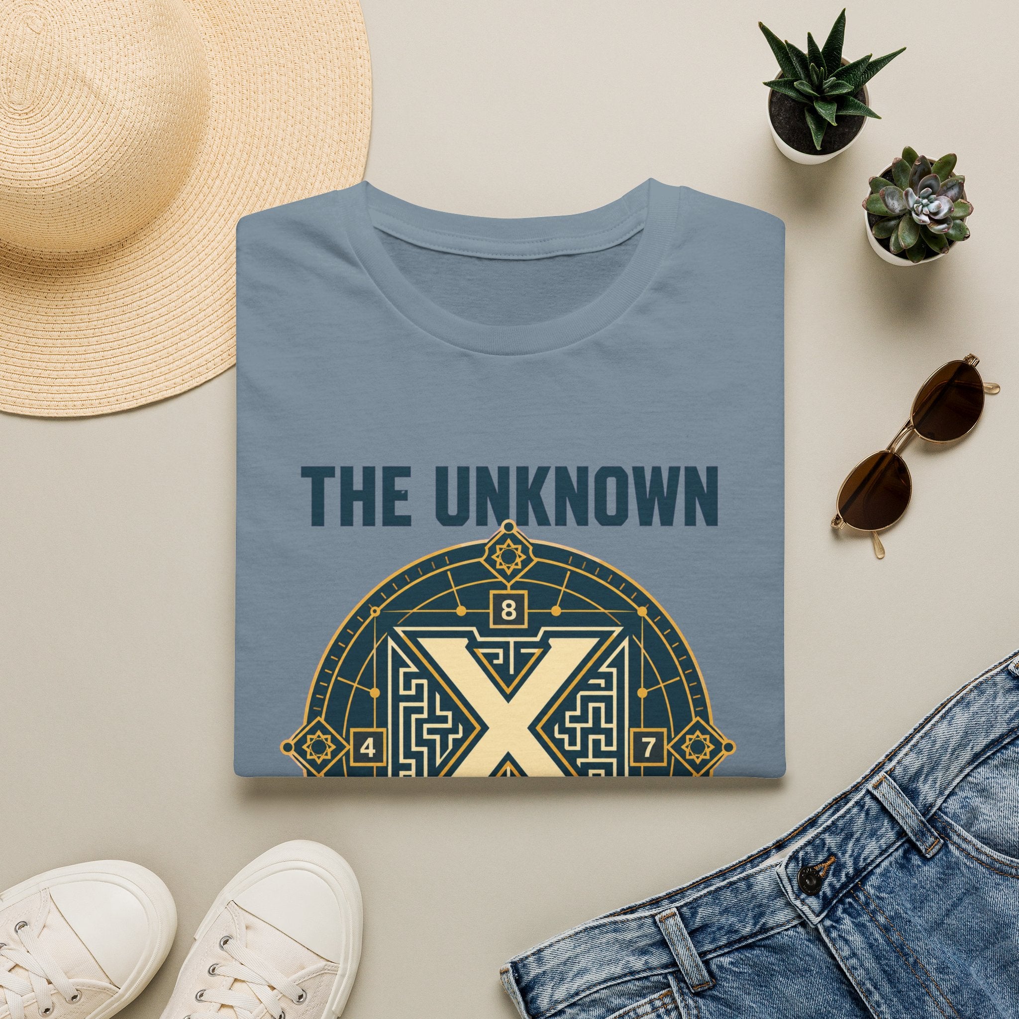 Mystery Puzzle T-Shirt — "The Unknown Is Solvable" Graphic Tee