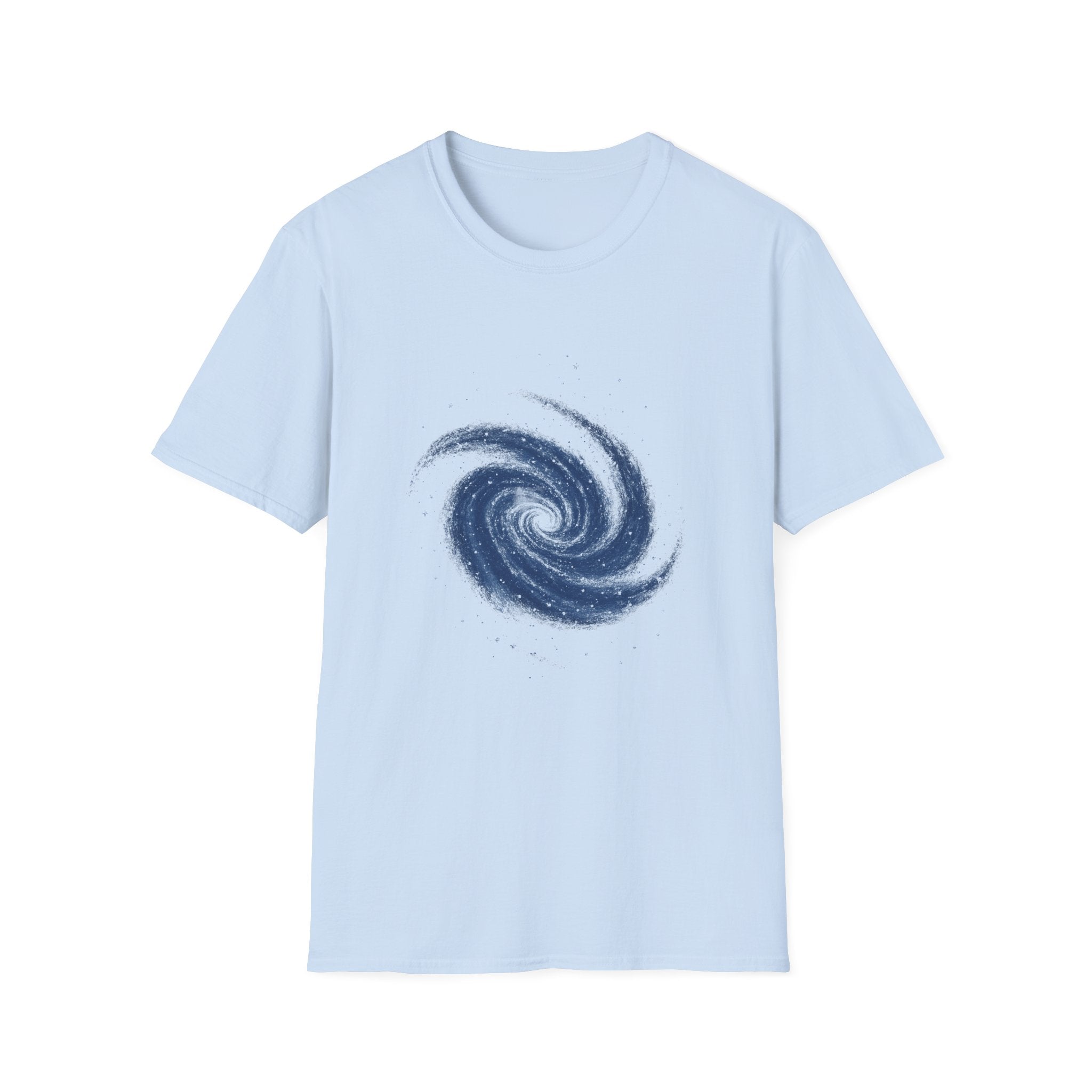 Spiral Galaxy image Unisex Softstyle T-Shirt