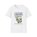 Country Grows T-Shirt — 'Country Grows' Sunset Tree Graphic Tee