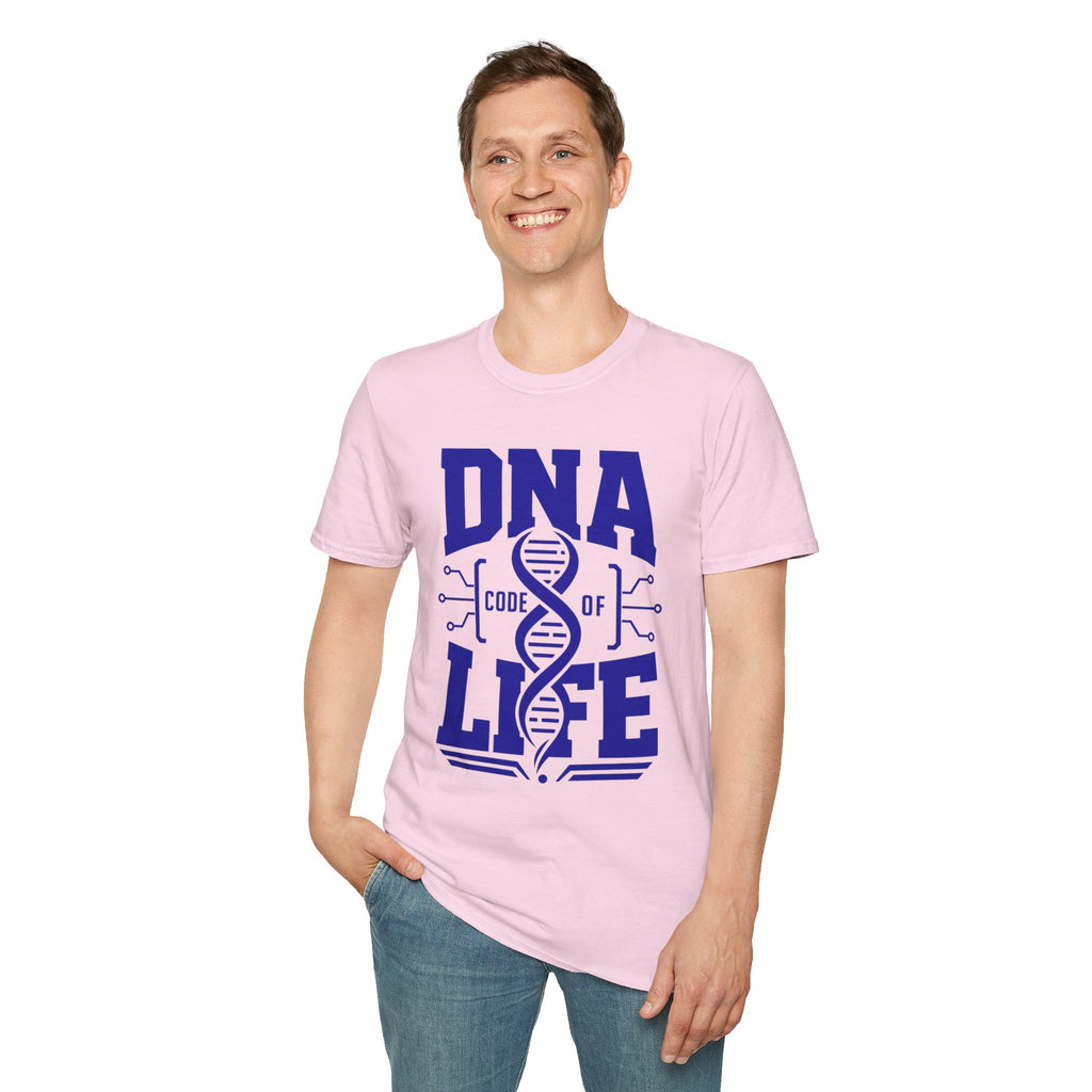 DNA Code of Life T-Shirt — Genetics Science Graphic Tee