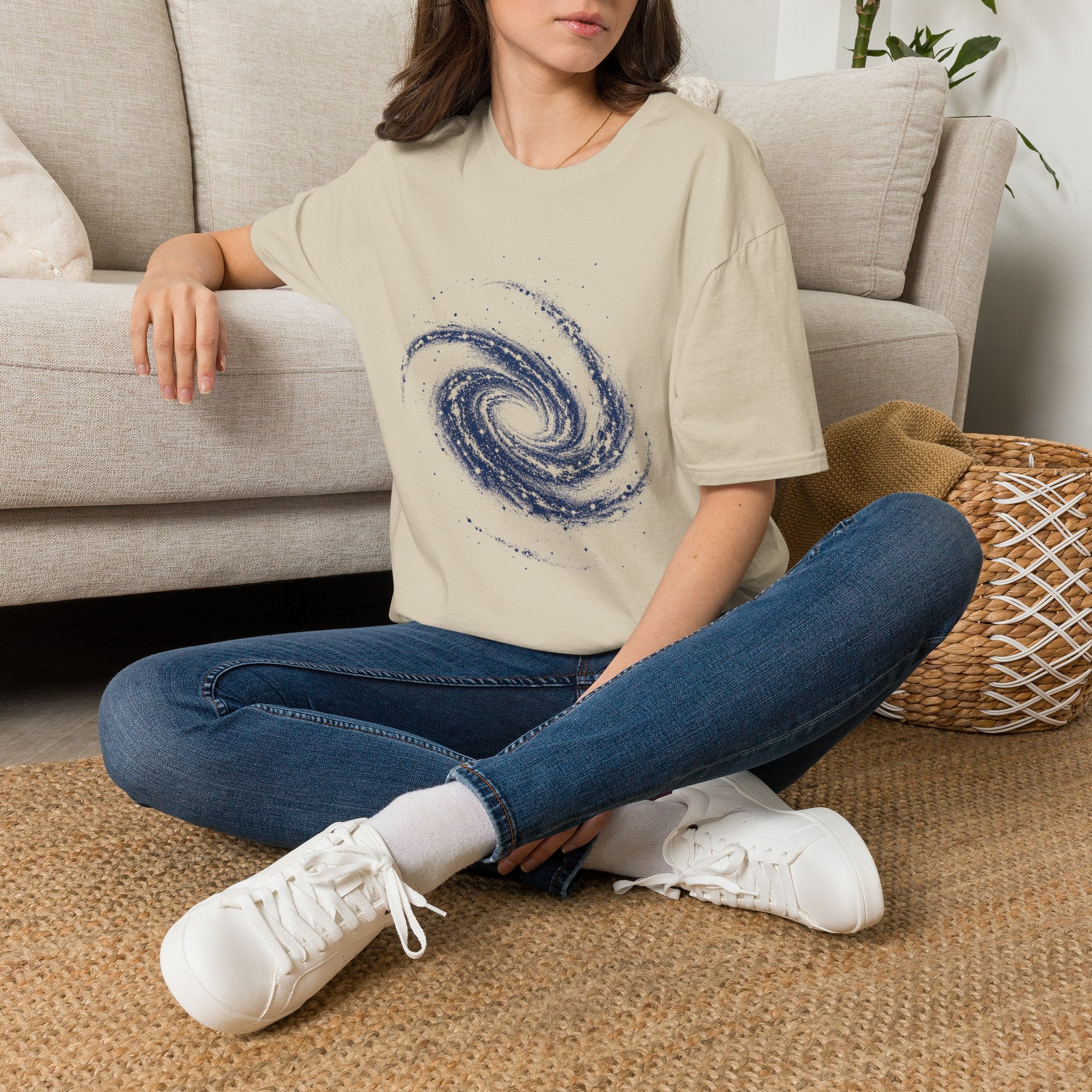 Galaxy Swirl T-Shirt — Spiral Galaxy Space Tee