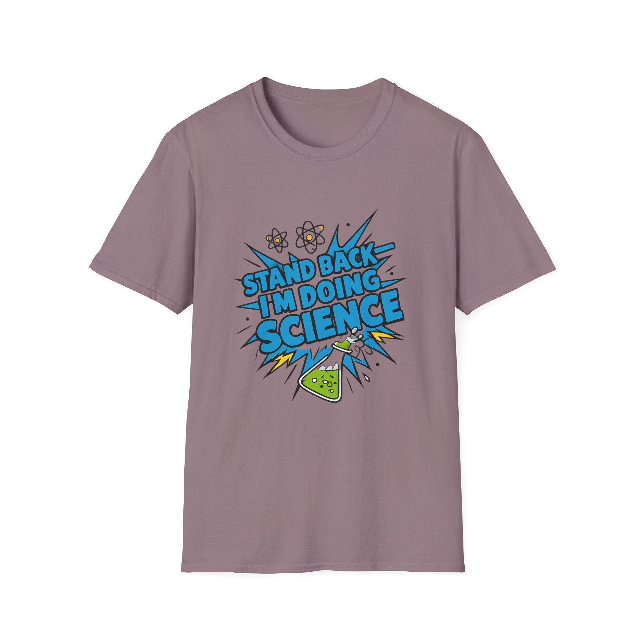 Stand Back I'm Doing Science Unisex Softstyle T-Shirt