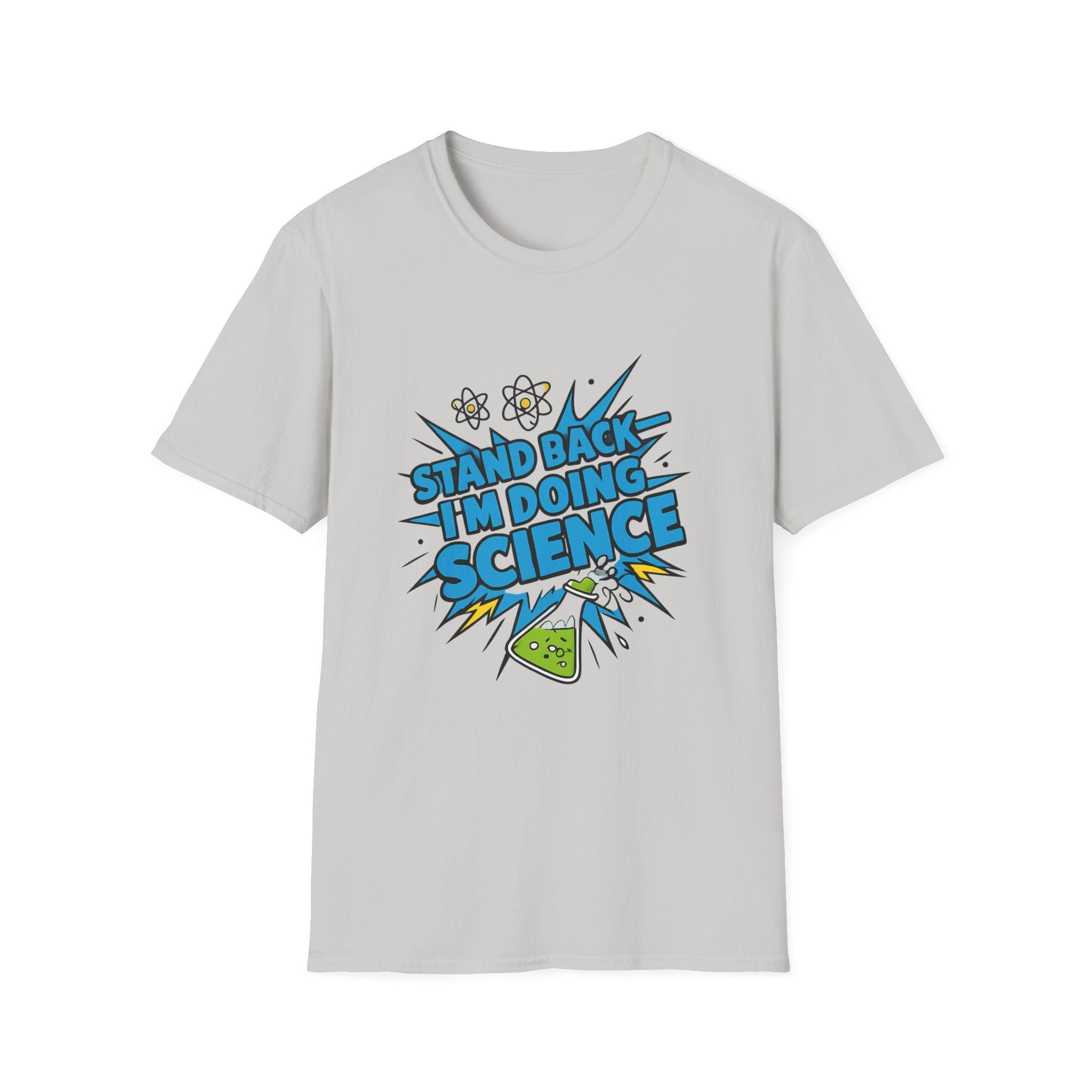 Stand Back I'm Doing Science Unisex Softstyle T-Shirt