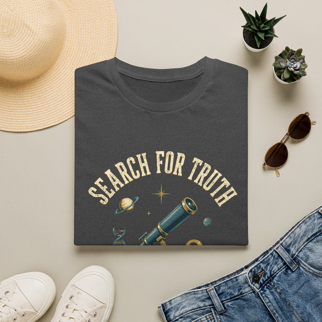 Search for Truth T-Shirt — Telescope Astronomy Graphic Tee
