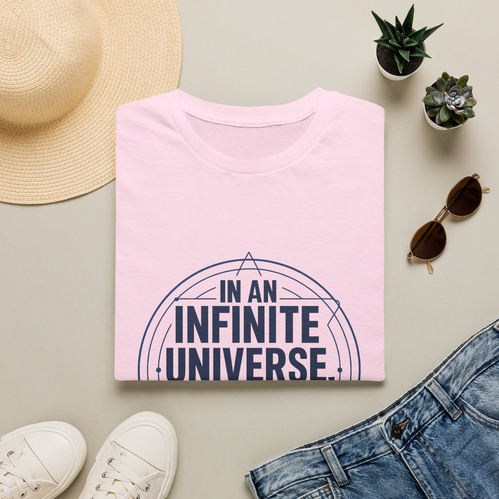 Infinite Universe T-Shirt — "In an Infinite Universe, Anything Is Possible" Inspirational Tee