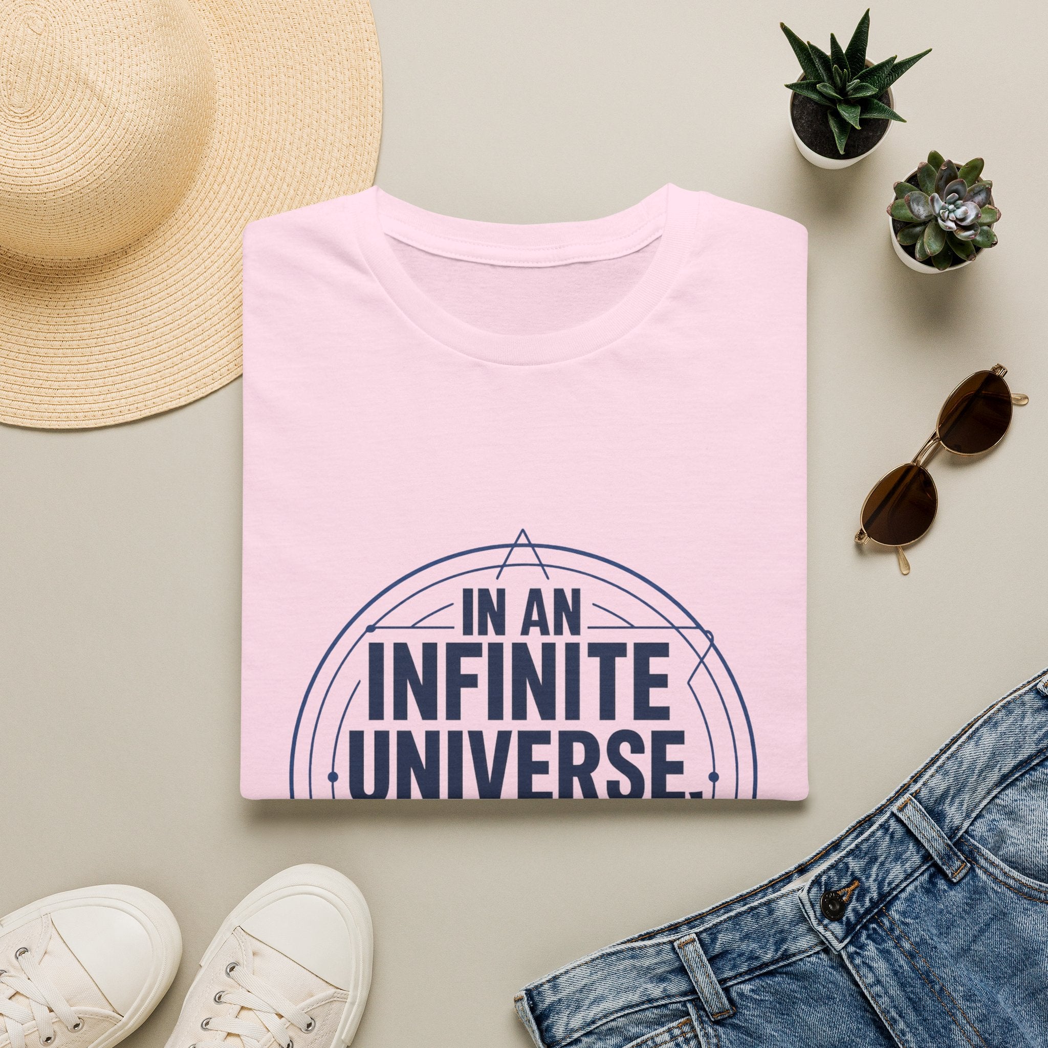 Infinite Universe T-Shirt — "In an Infinite Universe, Anything Is Possible" Inspirational Tee
