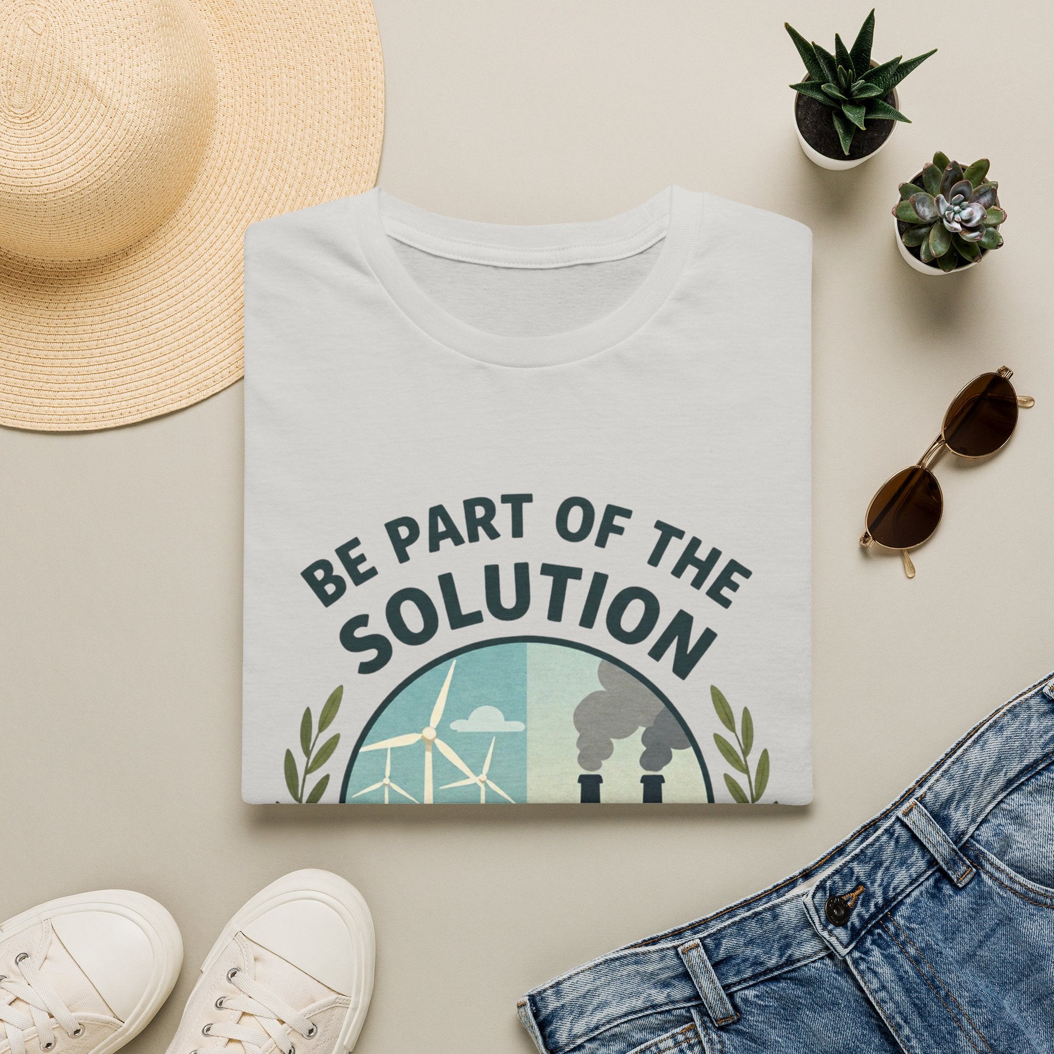 Be Part of the Solution T-Shirt — Eco-Friendly Climate Action Tee