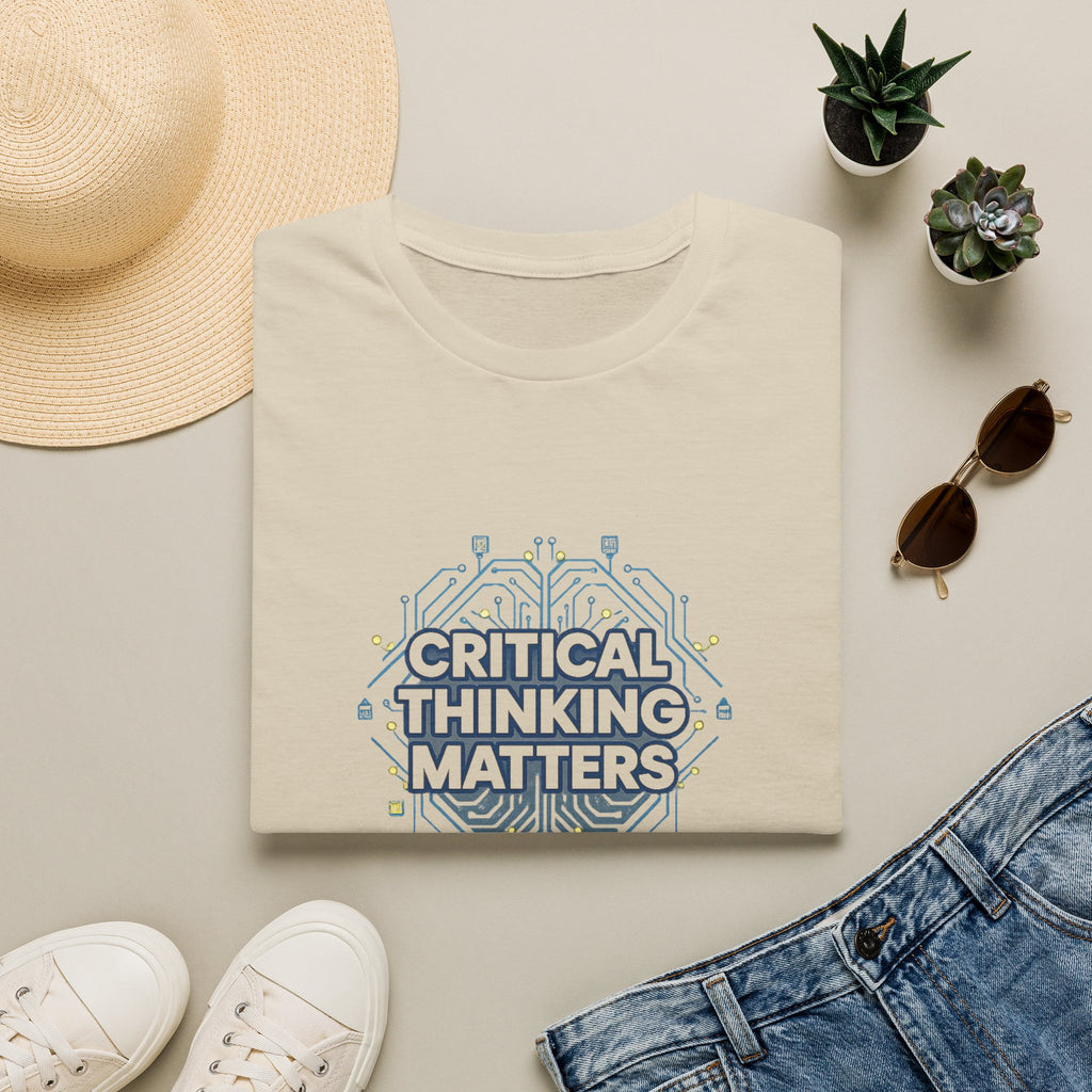 Critical Thinking Matters T-Shirt — STEM Circuit Design Tee