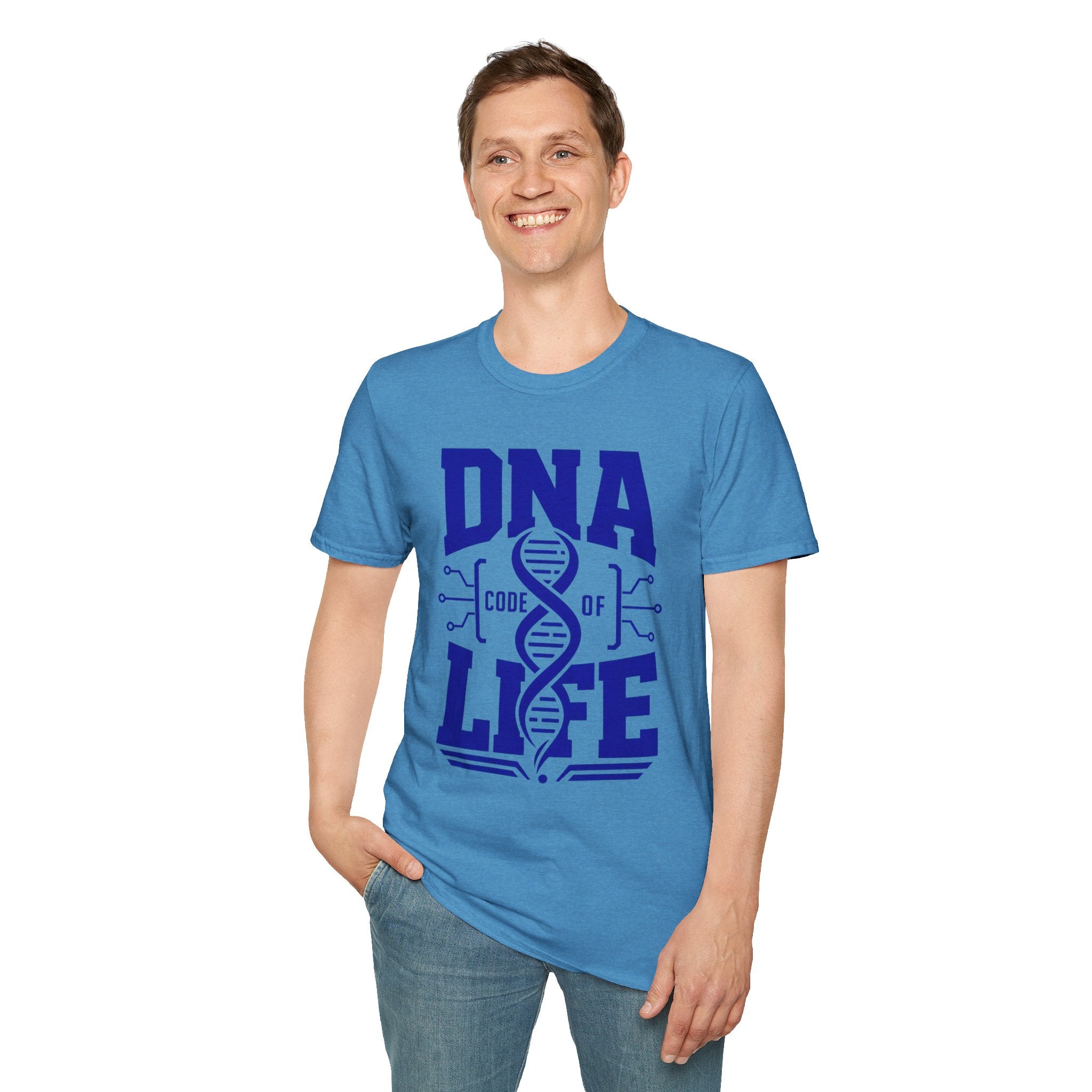 DNA Code of Life T-Shirt — Genetics Science Graphic Tee