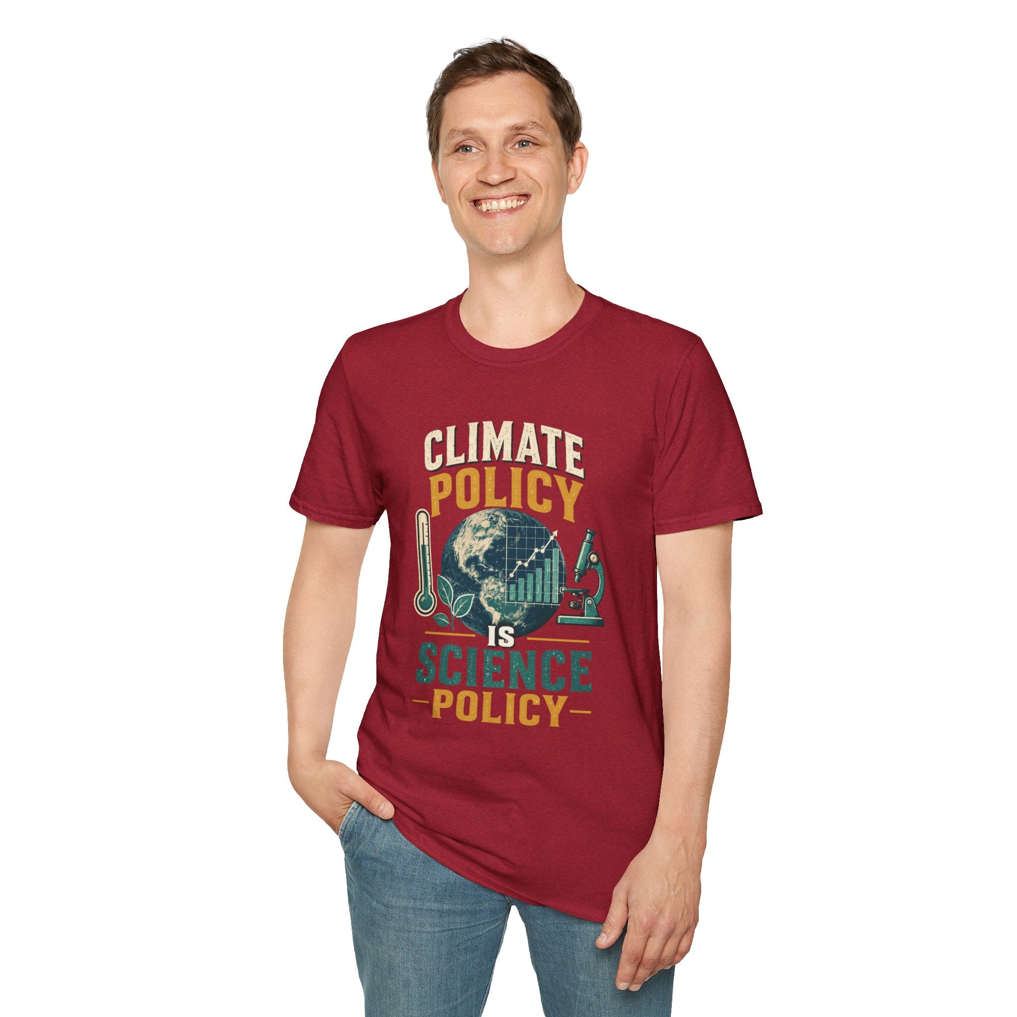 Climate Policy Tee — "Climate Policy Is Science Policy" Graphic T-Shirt