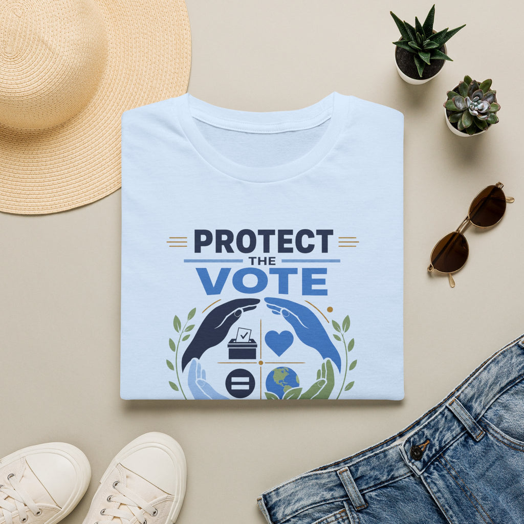 Protect the Vote T-Shirt — Voter Rights & Planet Protection Tee