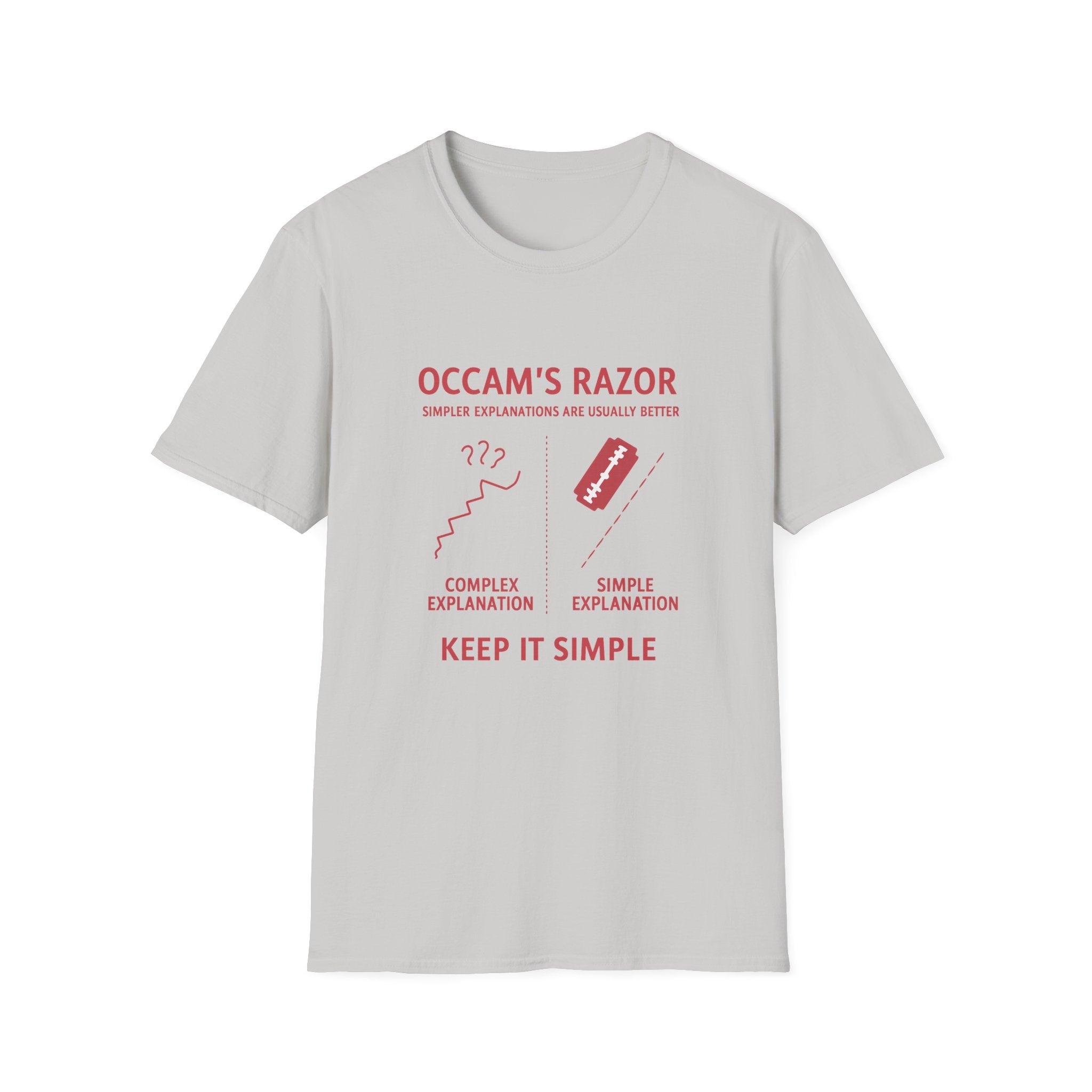Occam's Razor Unisex Softstyle T-Shirt