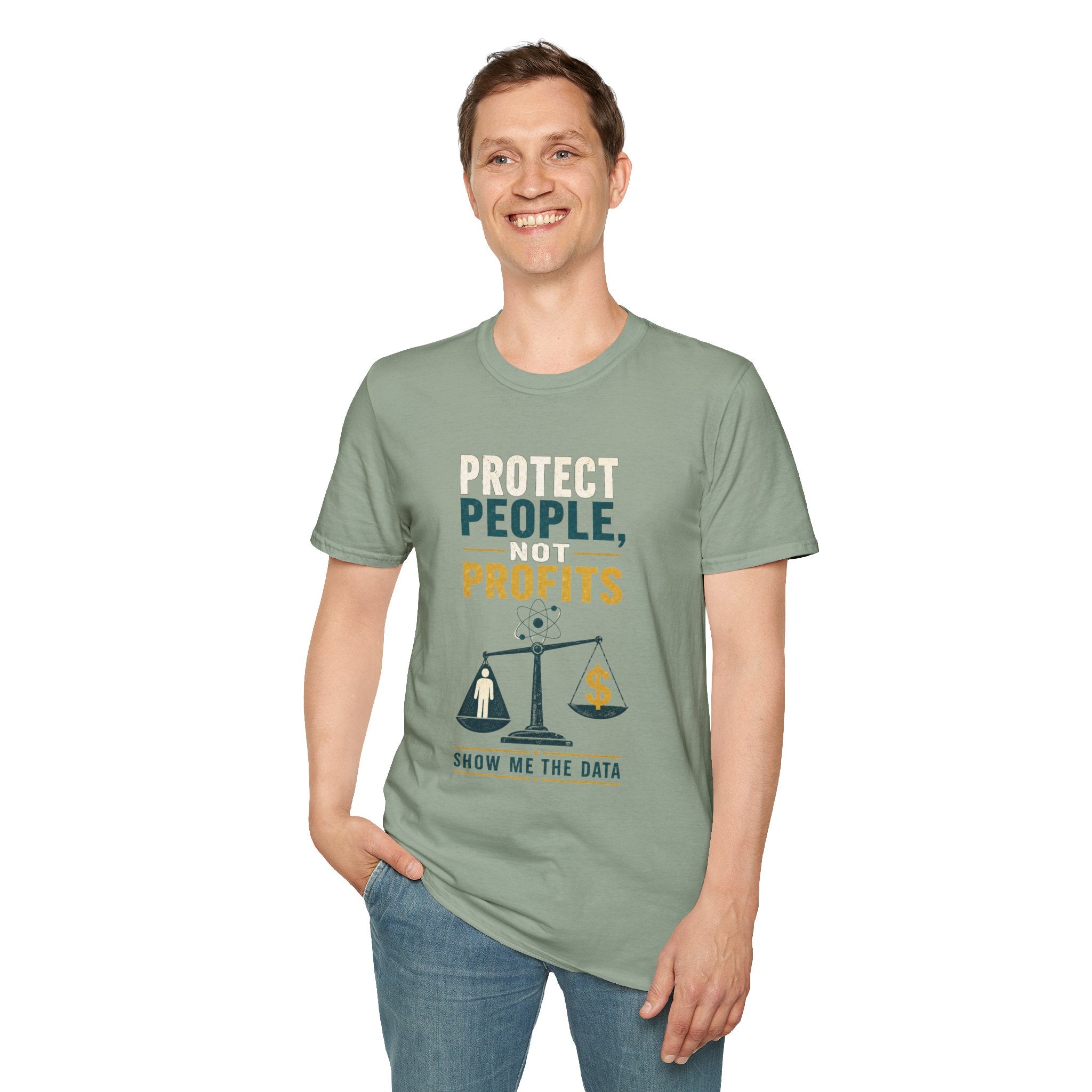 Protect People, Not Profits T-Shirt — Social Justice Healthcare Activist Tee