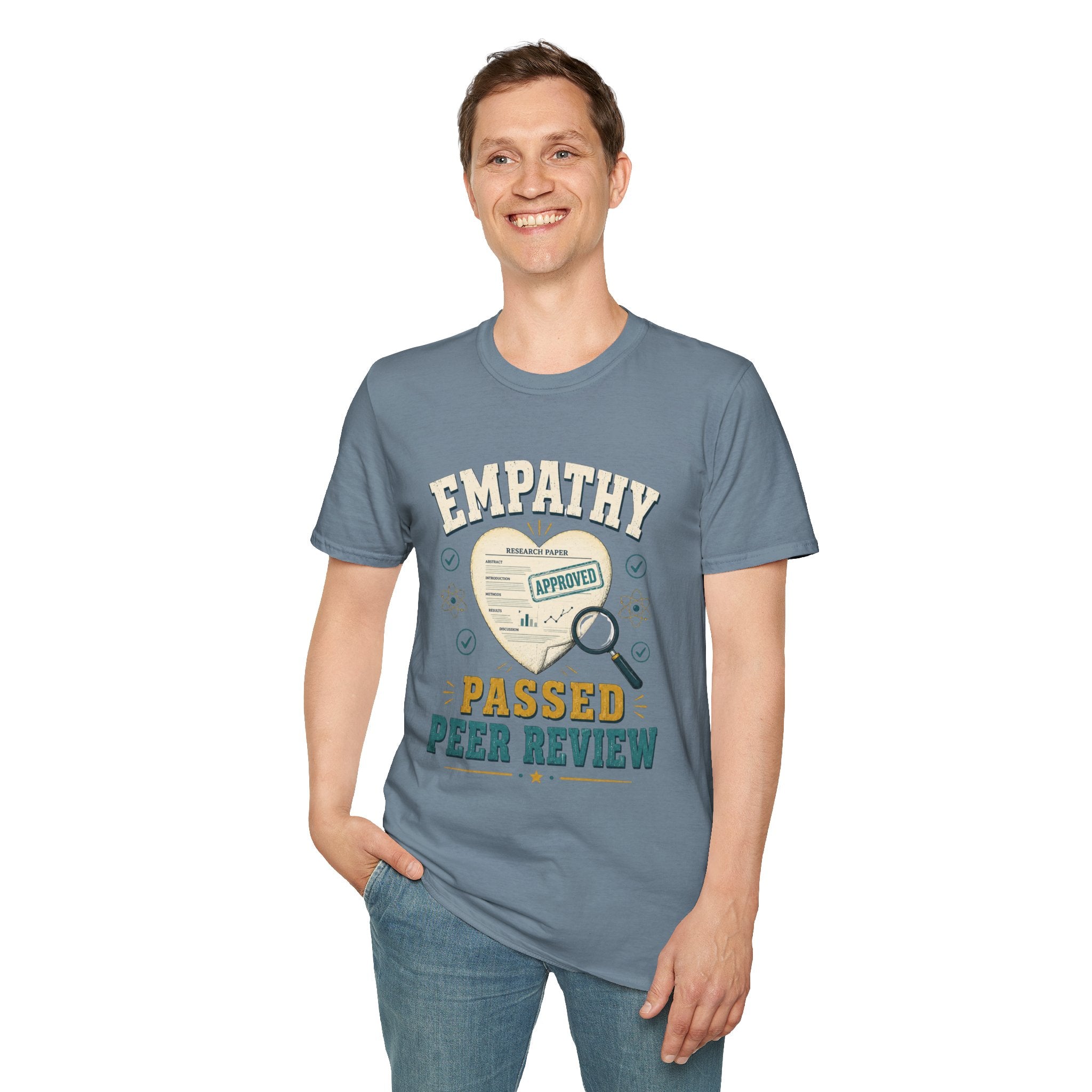 Empathy Passed Peer Review T-Shirt — 'Empathy Approved' Medical / Counseling Tee