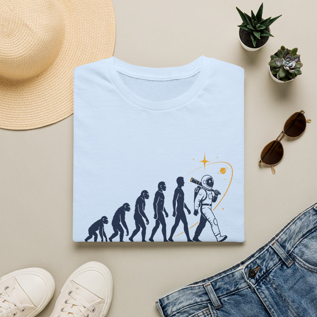 Evolution to Astronaut T-Shirt — Funny Space Exploration Tee