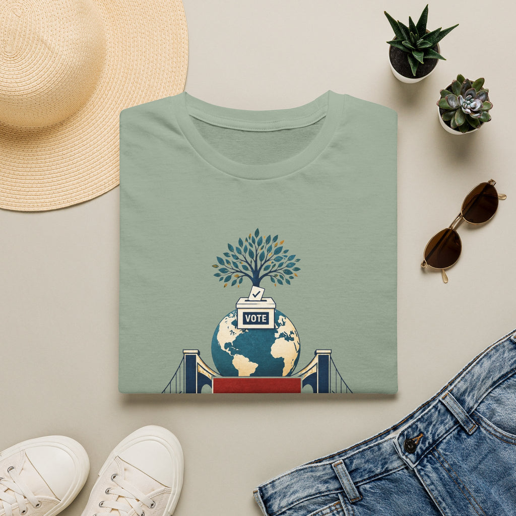 Equality Is Infrastructure T‑Shirt — Vote & Democracy Graphic Tee