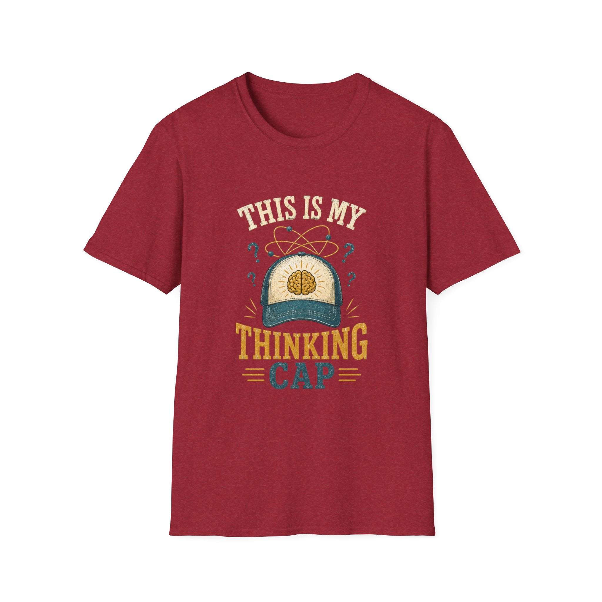 Thinking Cap T-Shirt — “This Is My Thinking Cap” Graphic Tee