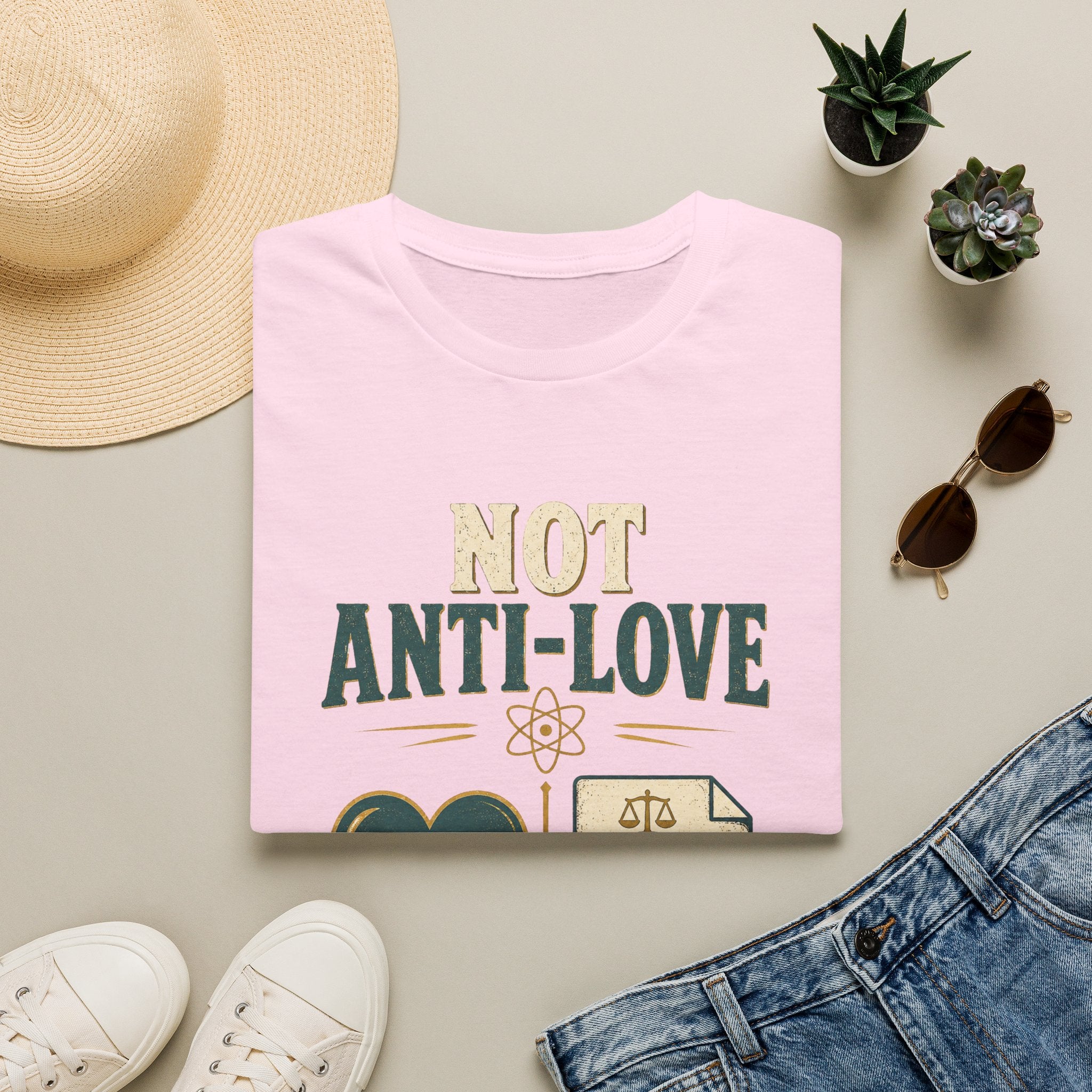 "Not Anti-Love, Anti-Contract" Graphic Tee