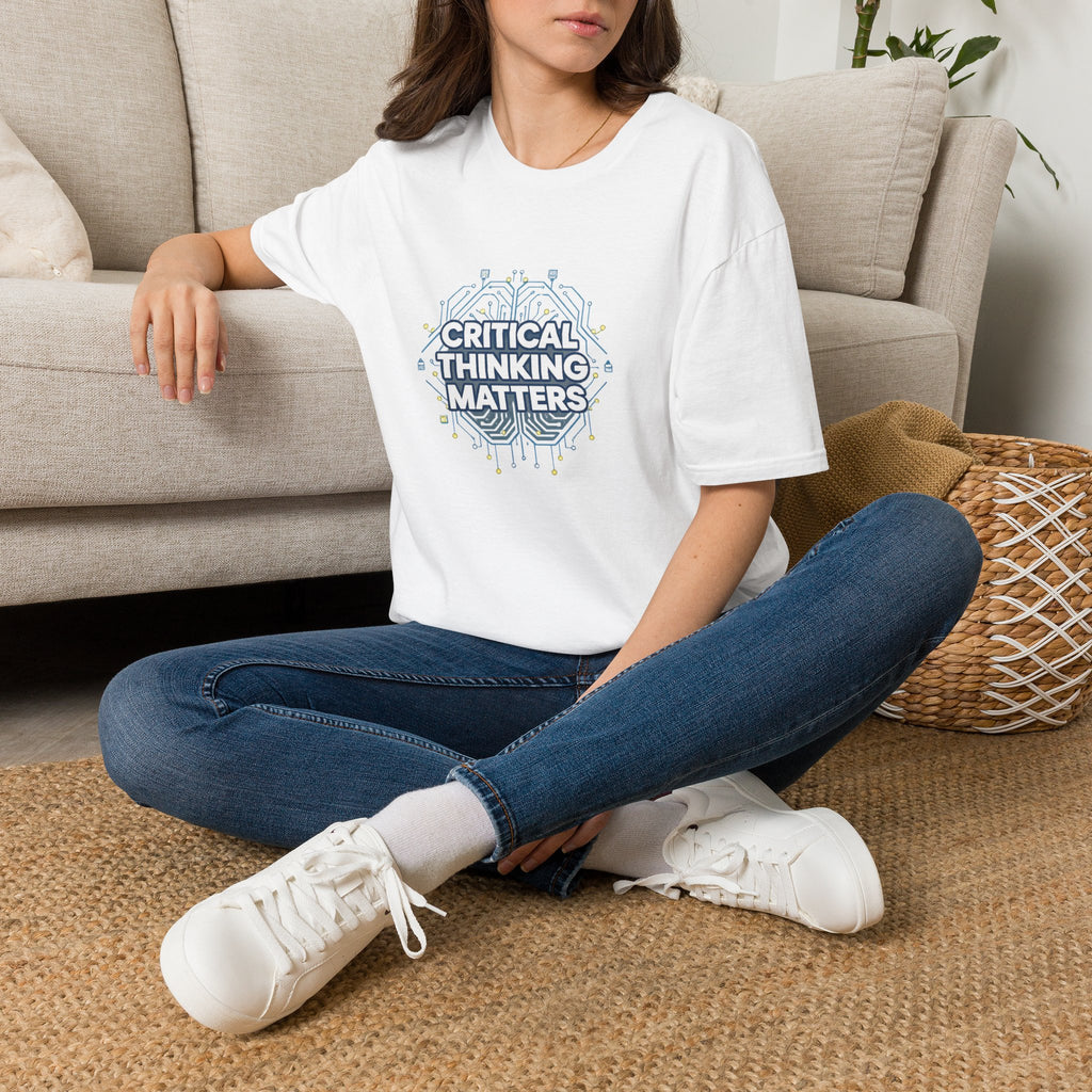 Critical Thinking Matters T-Shirt — STEM Circuit Design Tee