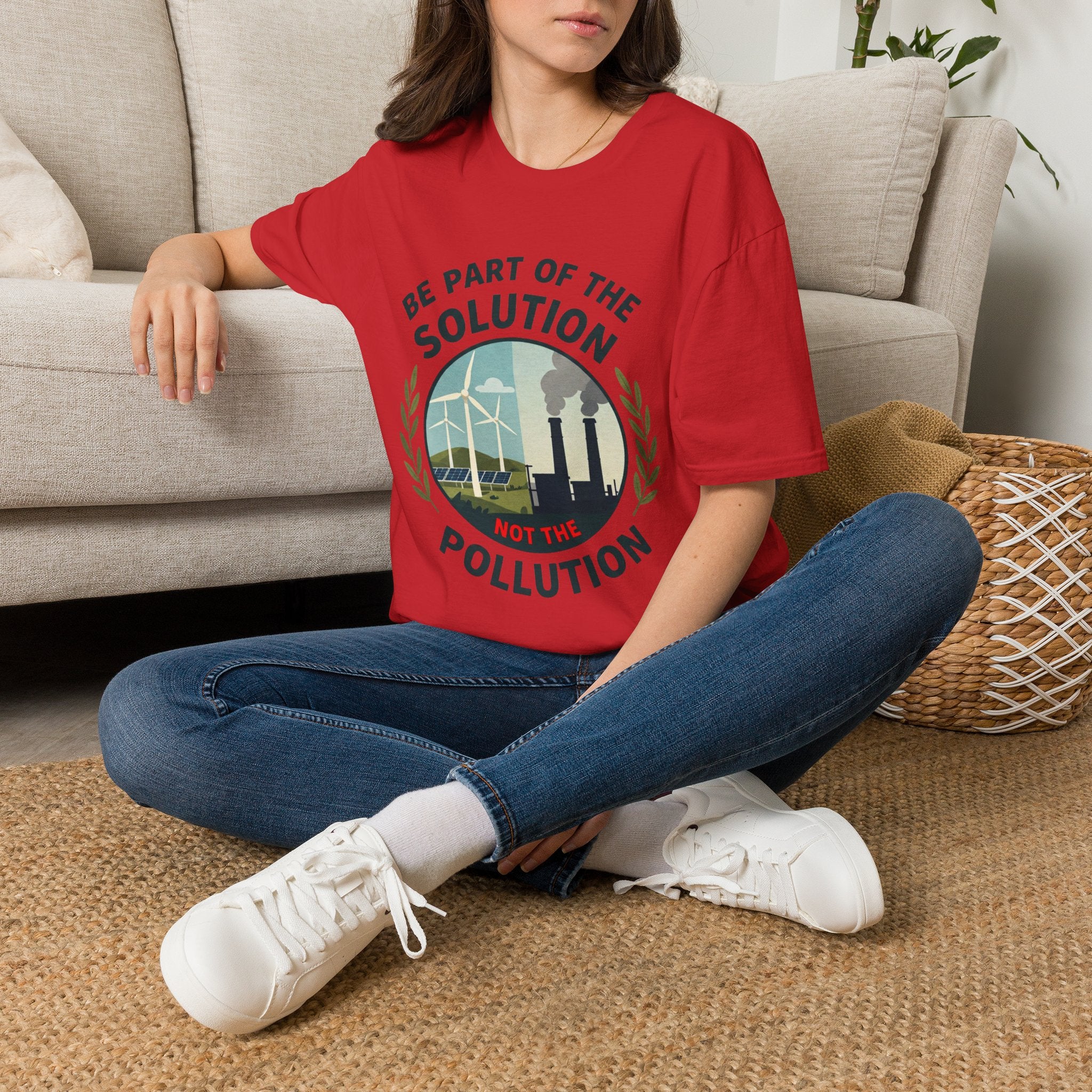 Be Part of the Solution T-Shirt — Eco-Friendly Climate Action Tee