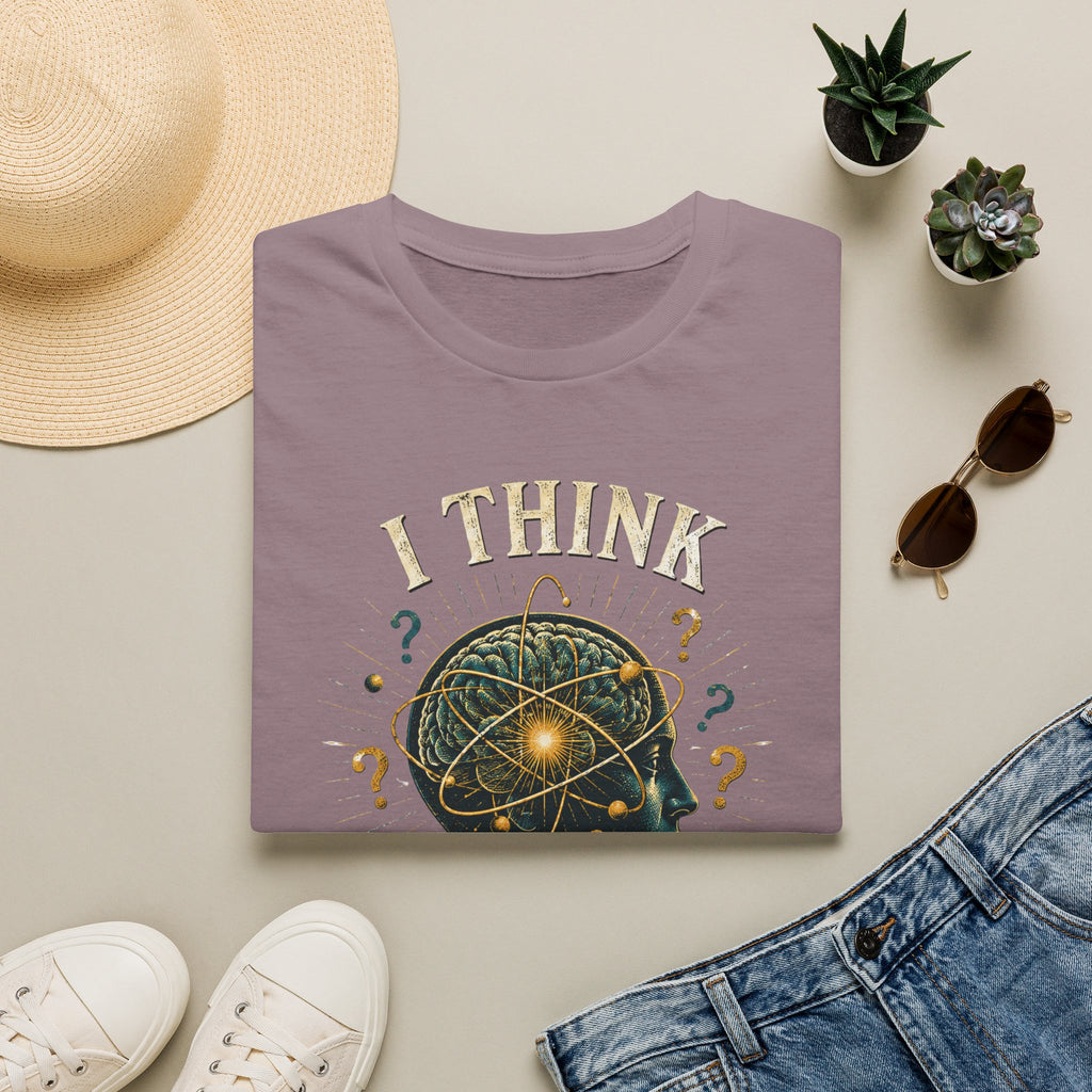 Questioning Mind T-Shirt — I Think Therefore I Question Graphic Tee