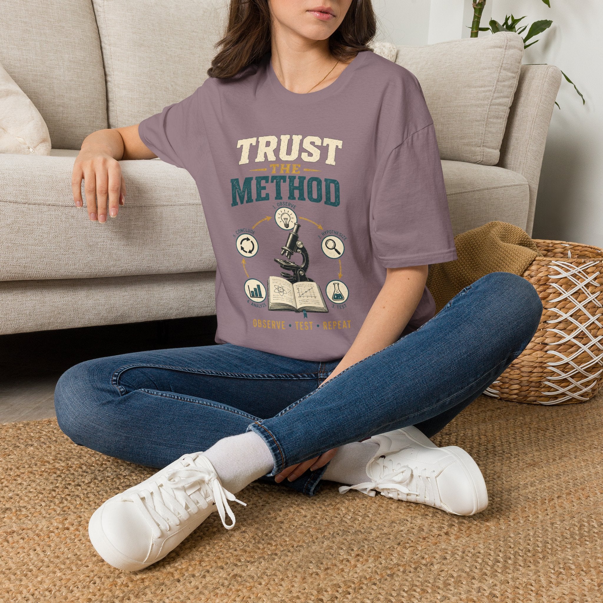 Trust The Method T-Shirt — Inspirational Science & Study Graphic Tee