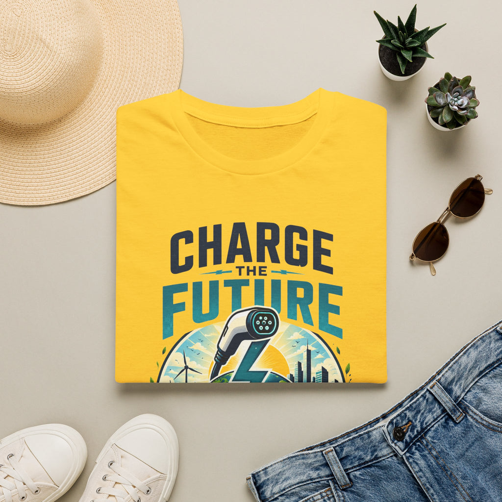 Charge the Future T-Shirt — Electric Vehicle EV Charging Graphic Tee