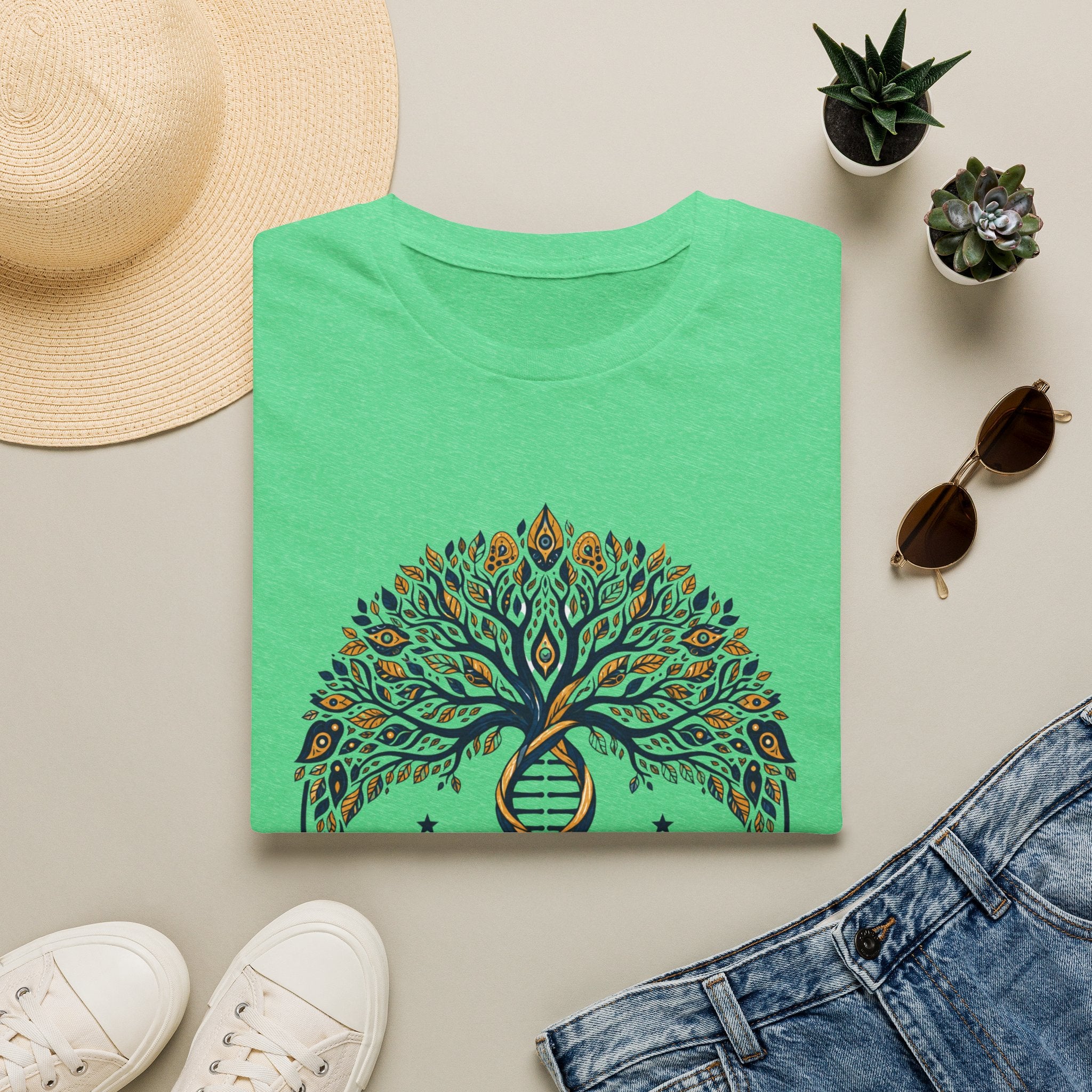 DNA Truth Tree T-Shirt — Genetic Roots Graphic Tee