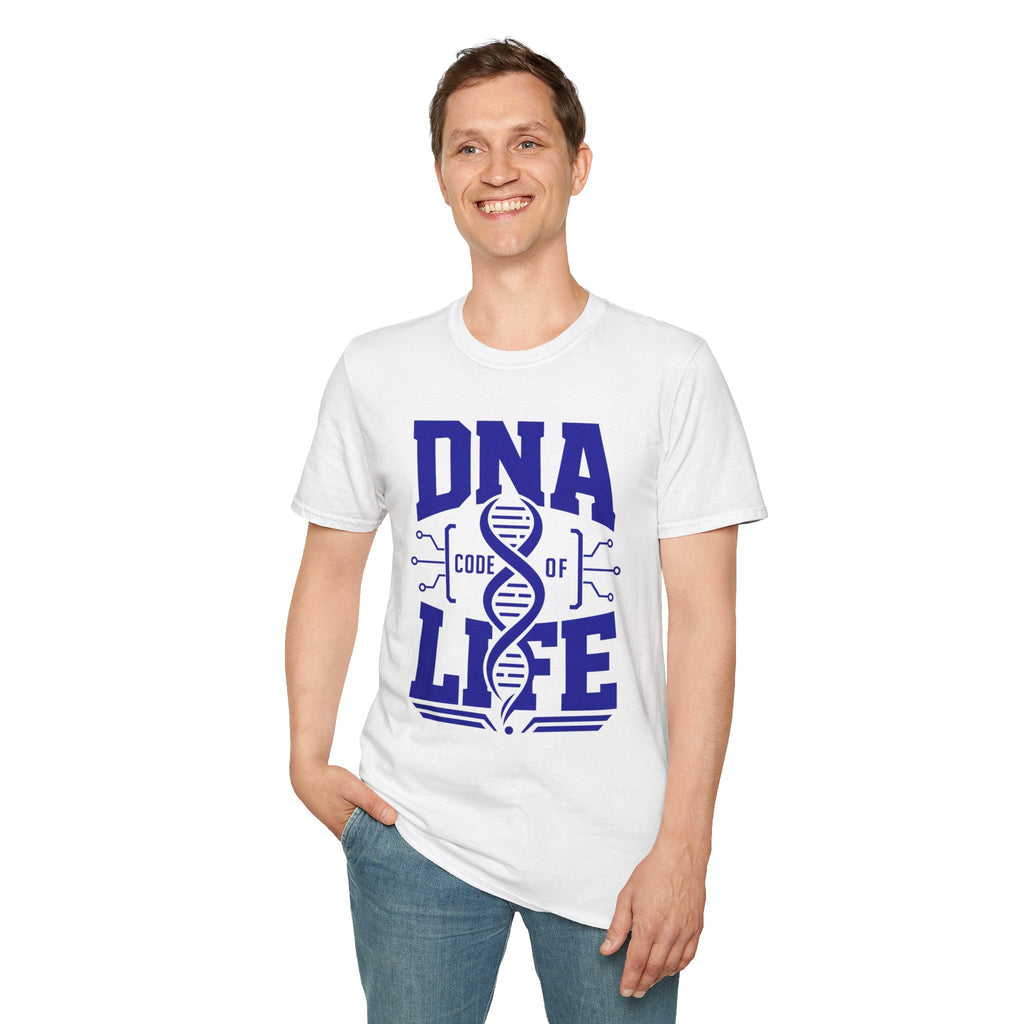 DNA Code of Life T-Shirt — Genetics Science Graphic Tee