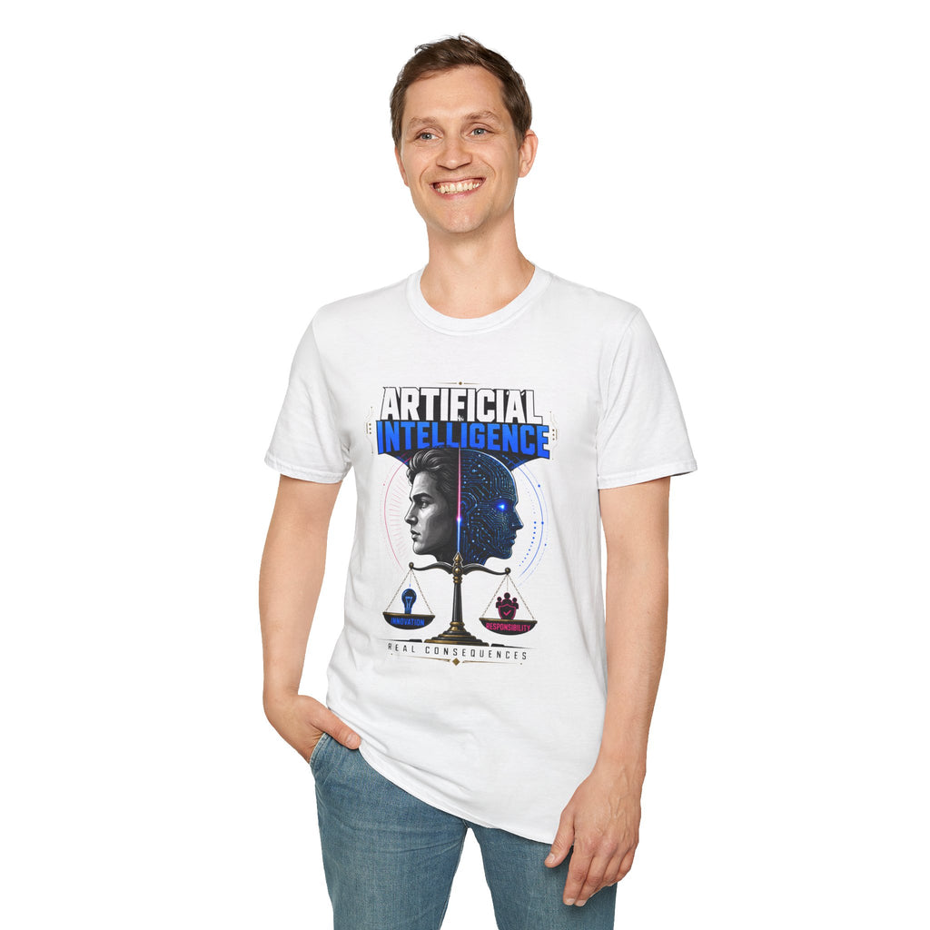 Artificial Intelligence T-Shirt — Futuristic Tech Graphic Tee