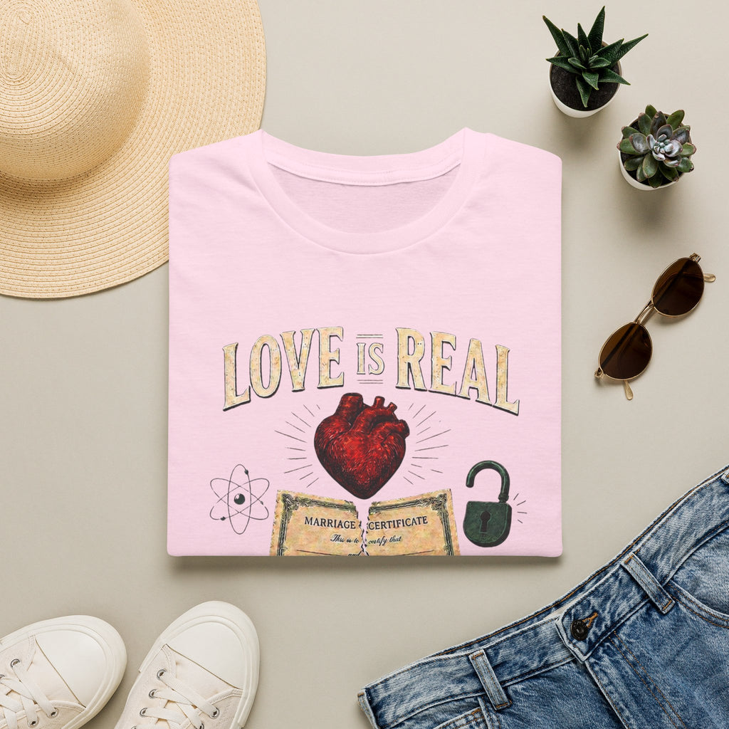 Love Is Real, Contracts Are Optional Graphic Tee