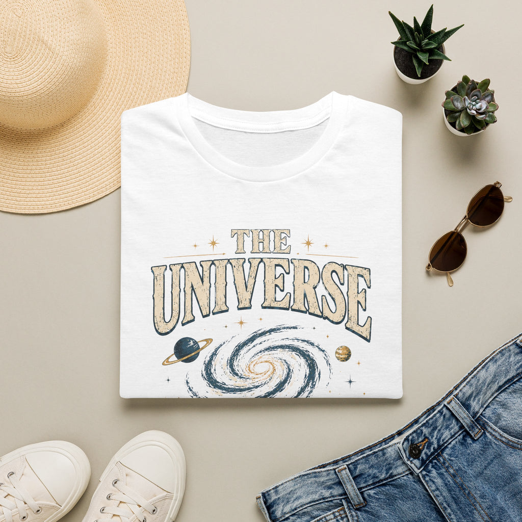 The Universe Graphic T-Shirt — "The Universe Doesn't Need Permission"