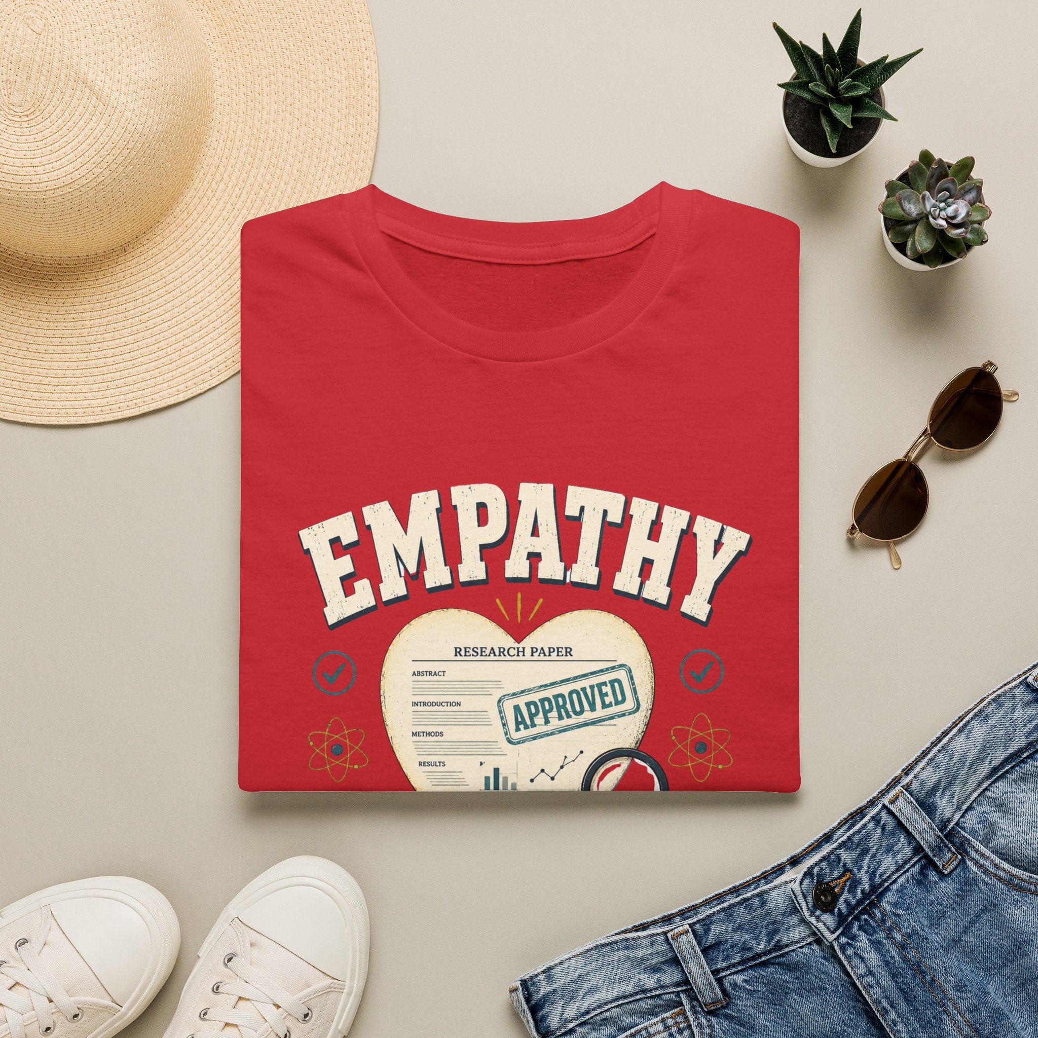 Empathy Passed Peer Review T-Shirt — 'Empathy Approved' Medical / Counseling Tee