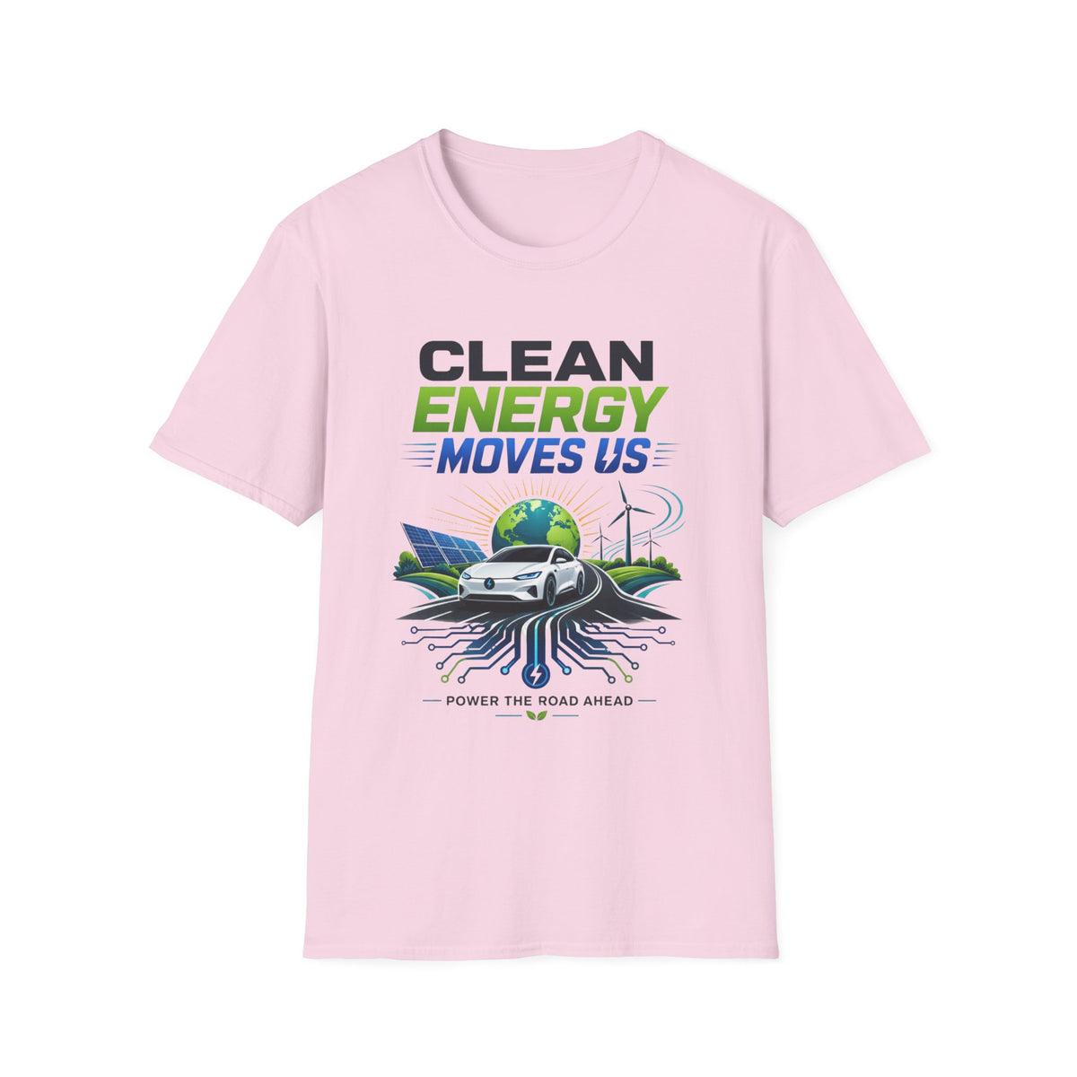 Clean Energy Moves Us T‑Shirt