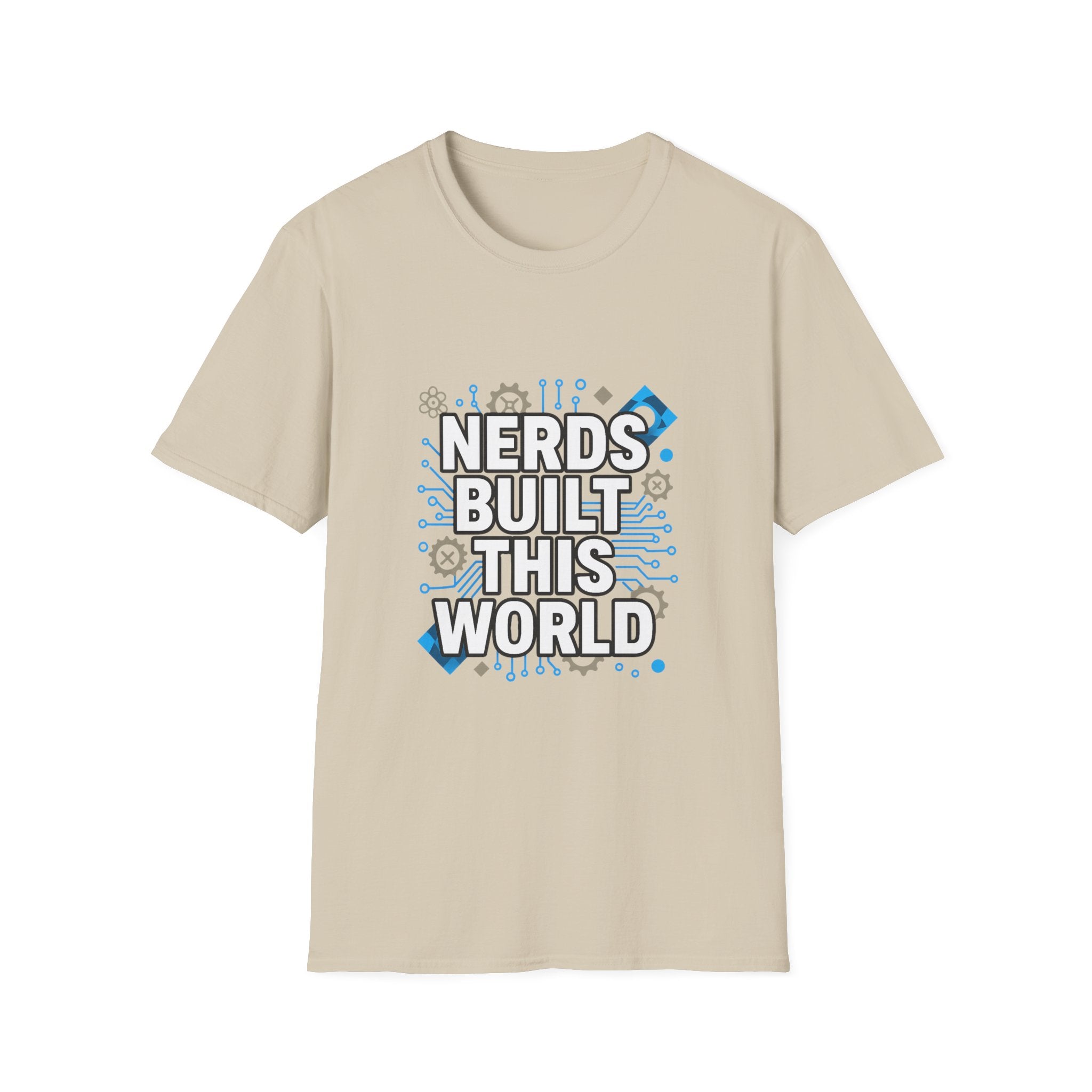 Nerds Built this World Unisex Softstyle T-Shirt