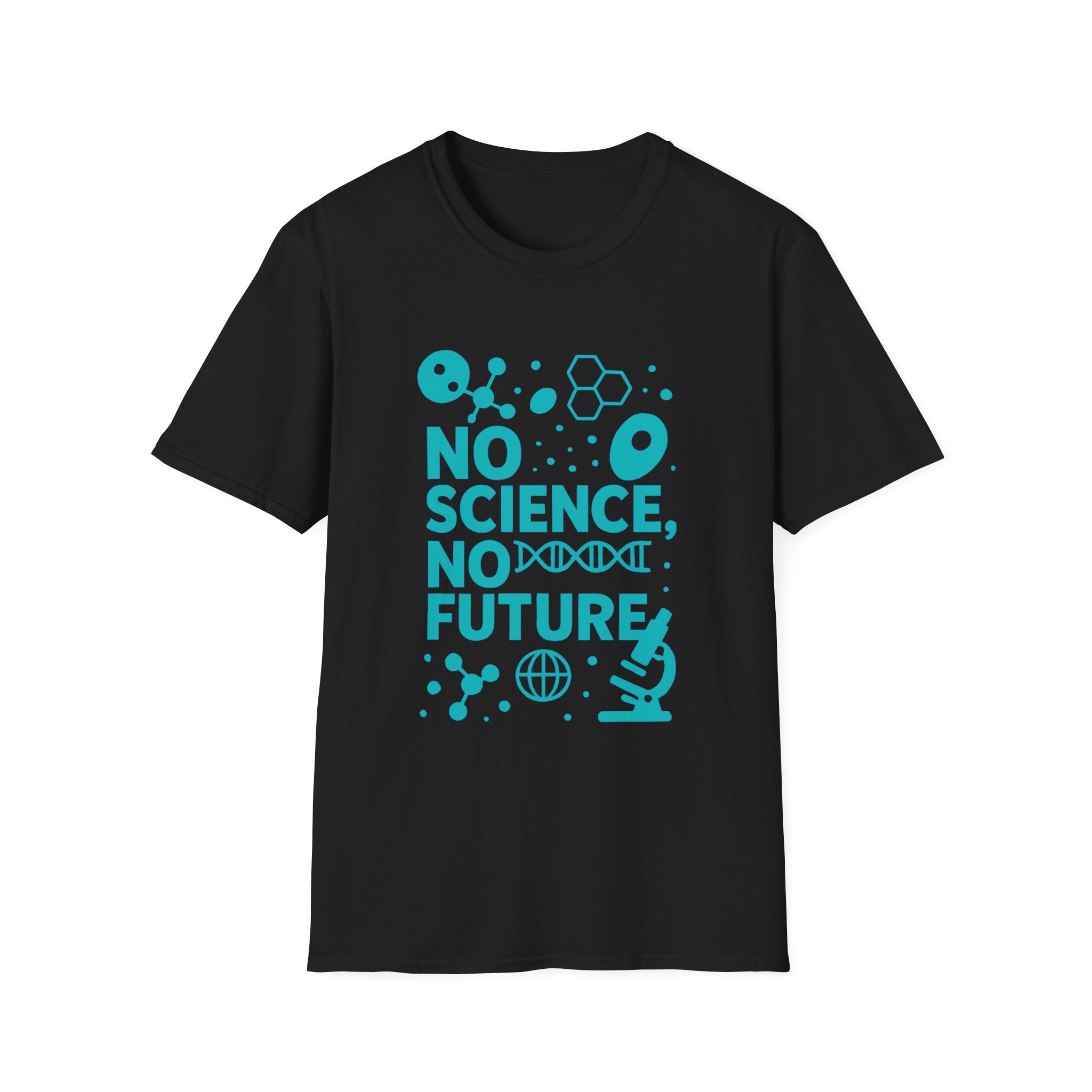 No Science No Future Unisex Softstyle T-Shirt