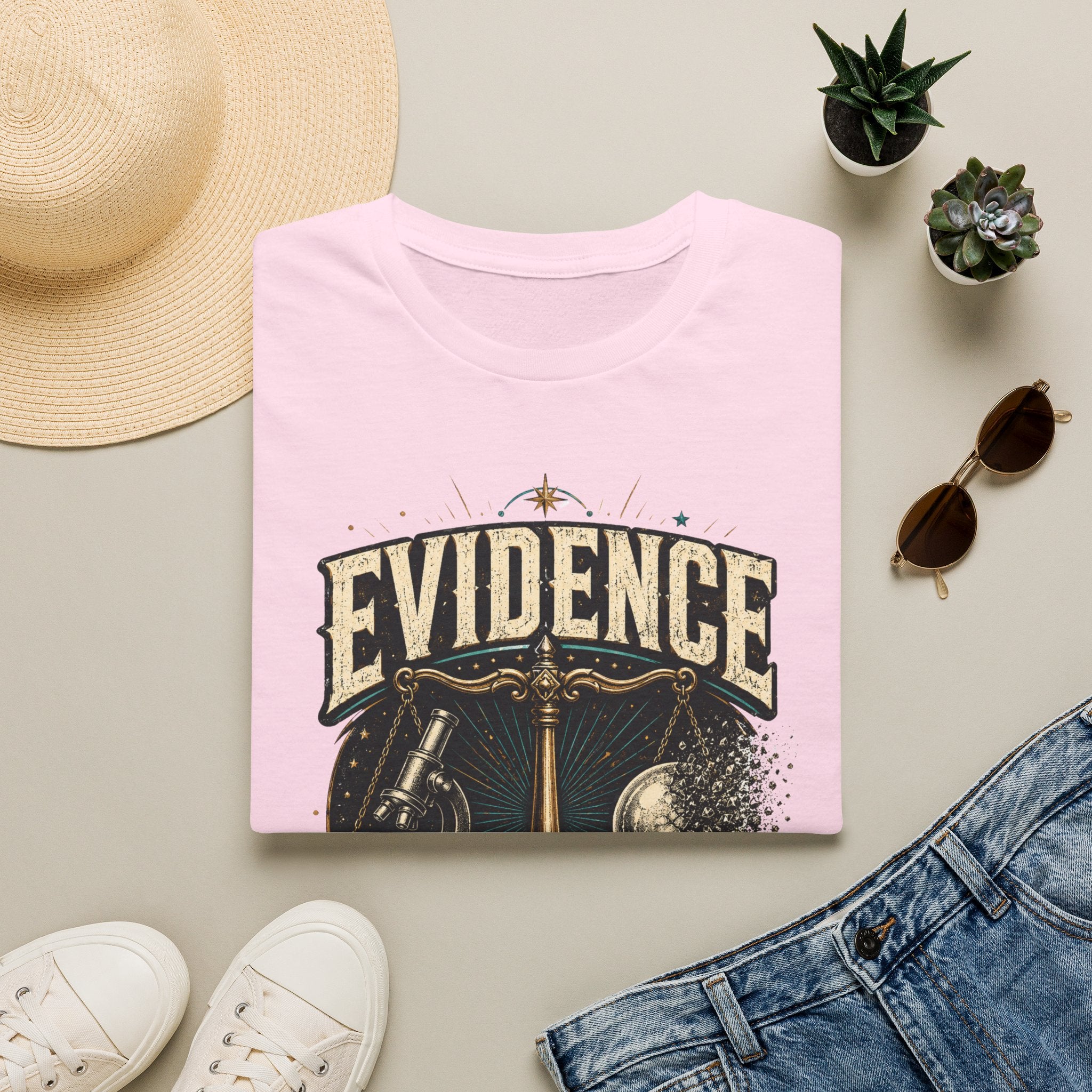 Evidence Over Everything T-Shirt — Forensic & Investigator Tee