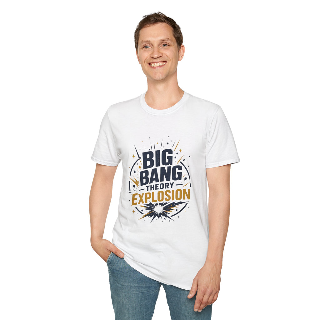 Big Bang Theory Explosion T-Shirt — Science Nerd Graphic Tee