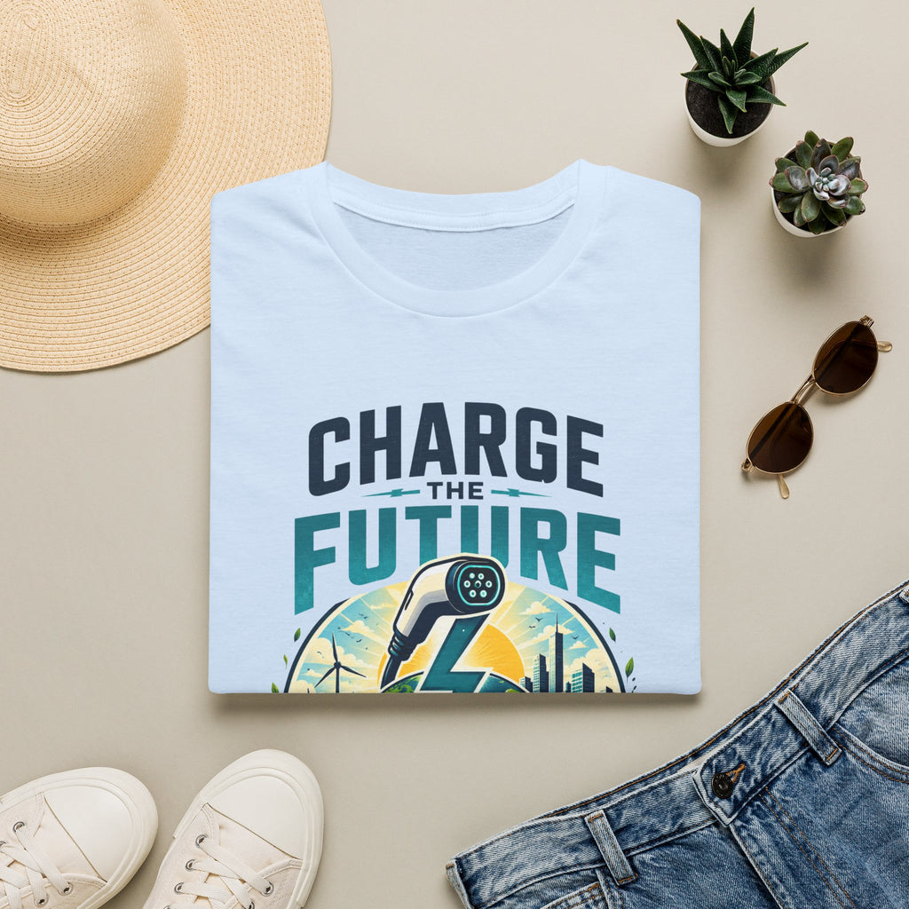 Charge the Future T-Shirt — Electric Vehicle EV Charging Graphic Tee