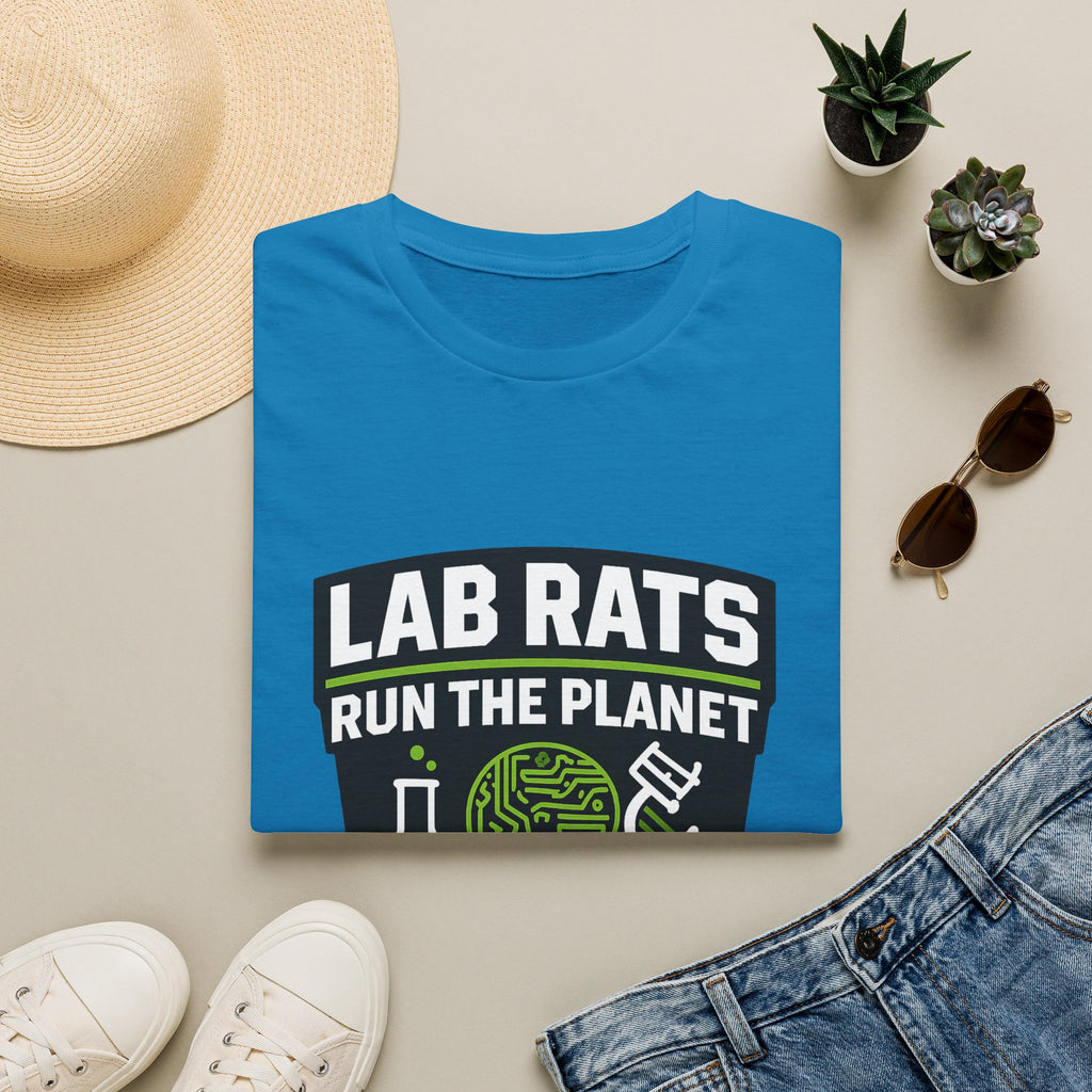 Lab Rats Run The Planet T-Shirt — Science Nerd Graphic Tee